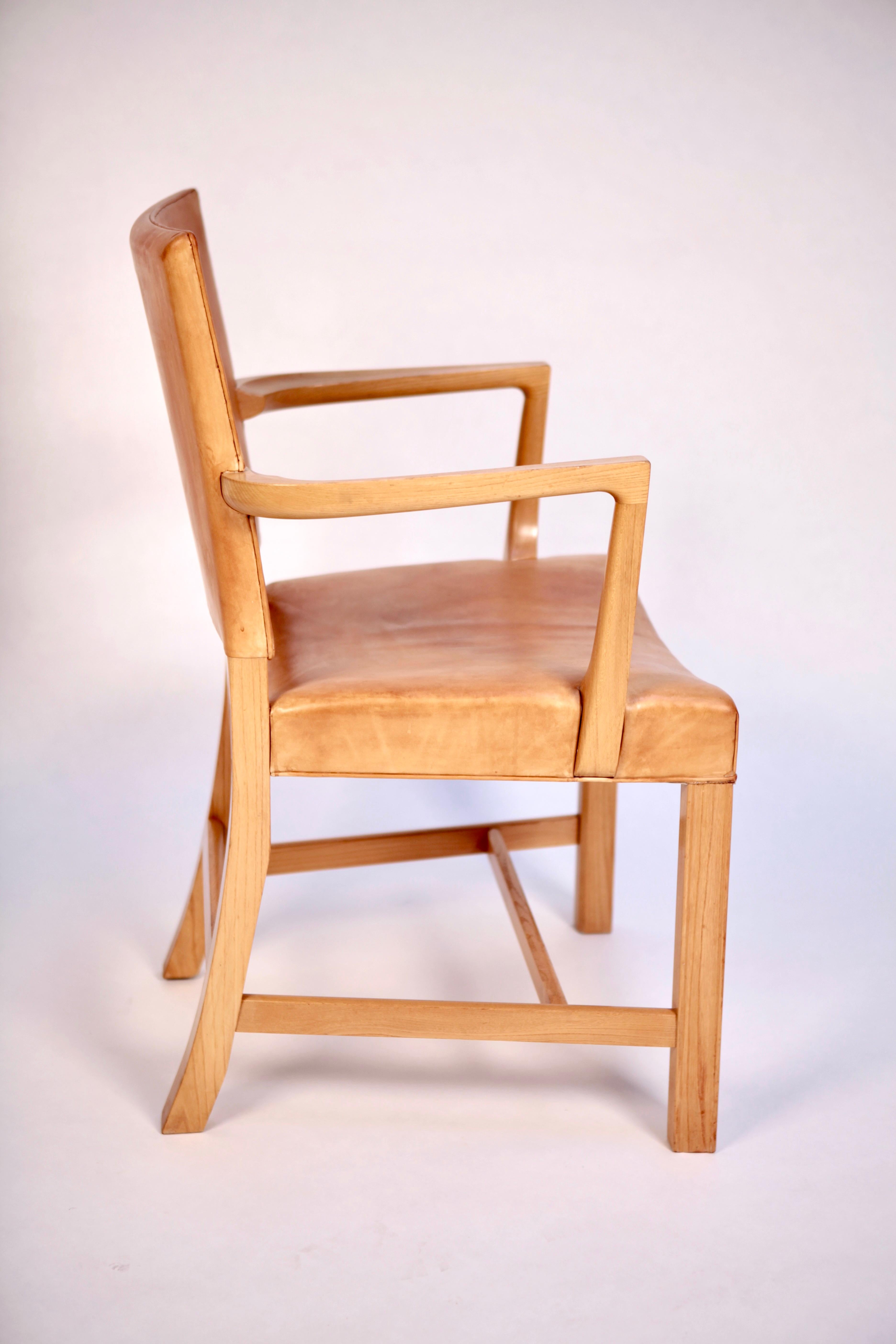 Kaare Klint, 'Barcelona' Dining Chair, Model 3758 In Good Condition In Berlin, DE