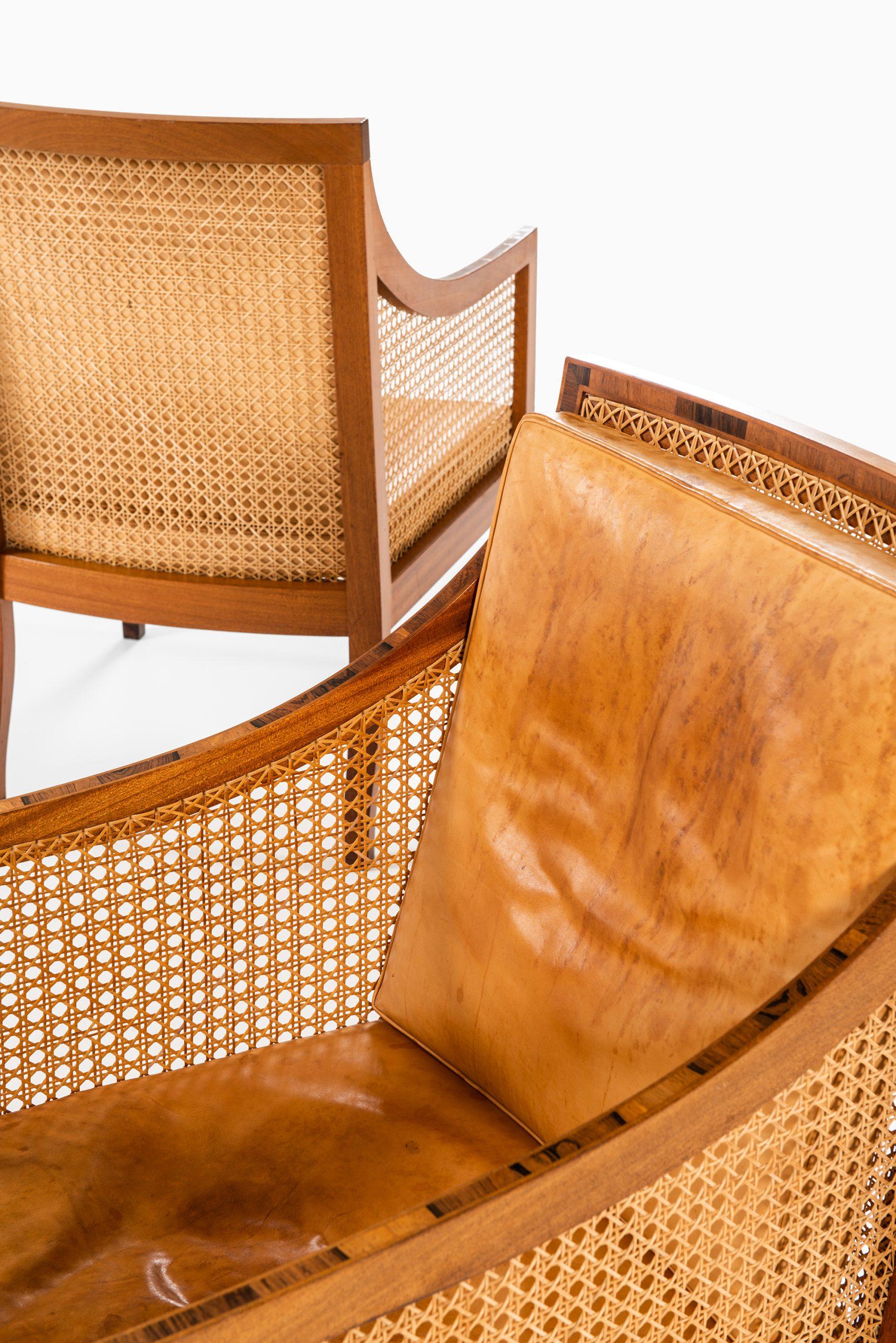 Kaare Klint Bergère / Model 4488 Easy Chairs by Rud. Rasmussen Cabinetmakers 3