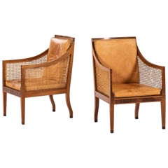 Kaare Klint Bergère / Model 4488 Easy Chairs by Rud. Rasmussen Cabinetmakers