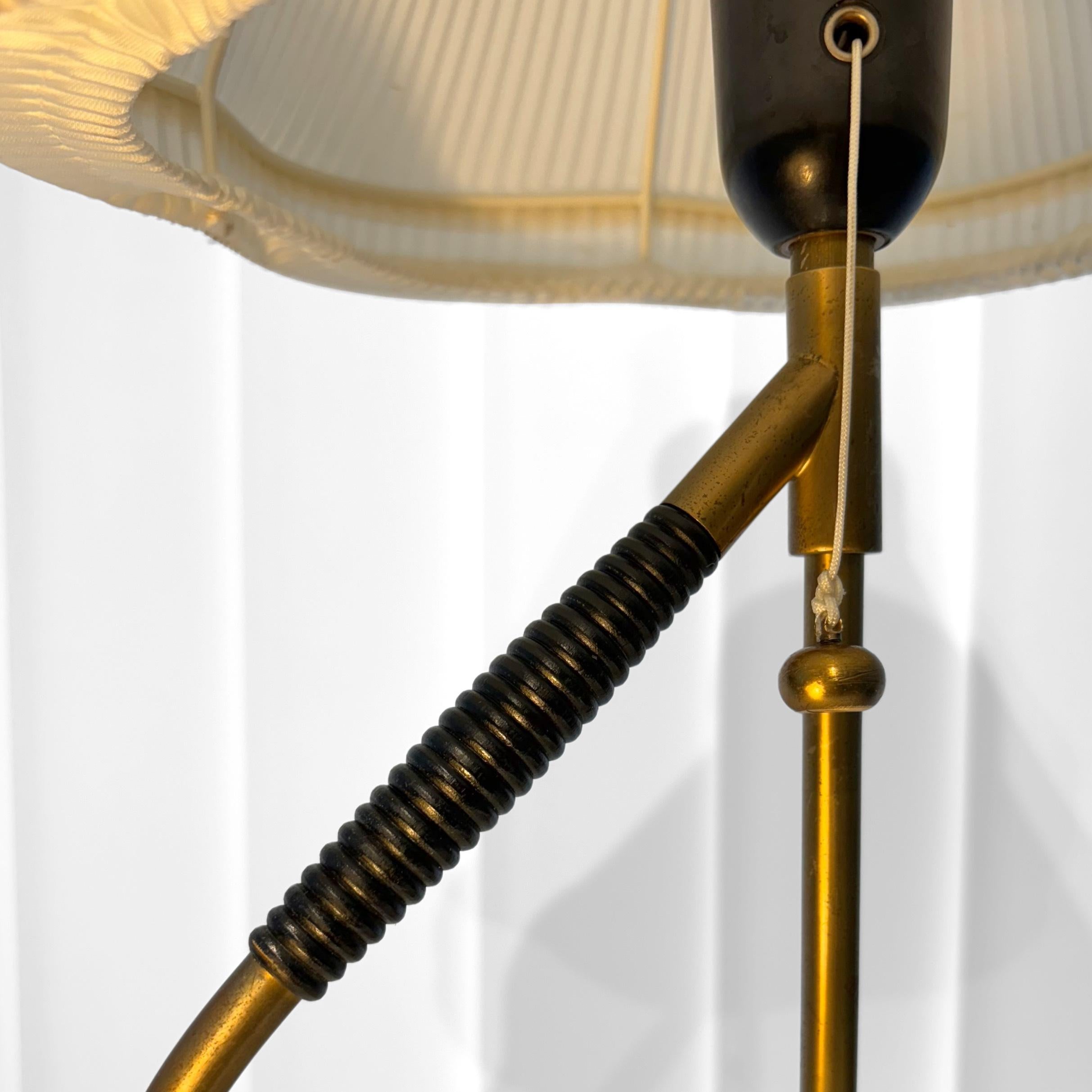 Applique et lampe de table BV1 en laiton, Bergboms, Suède, années 1950 en vente 4