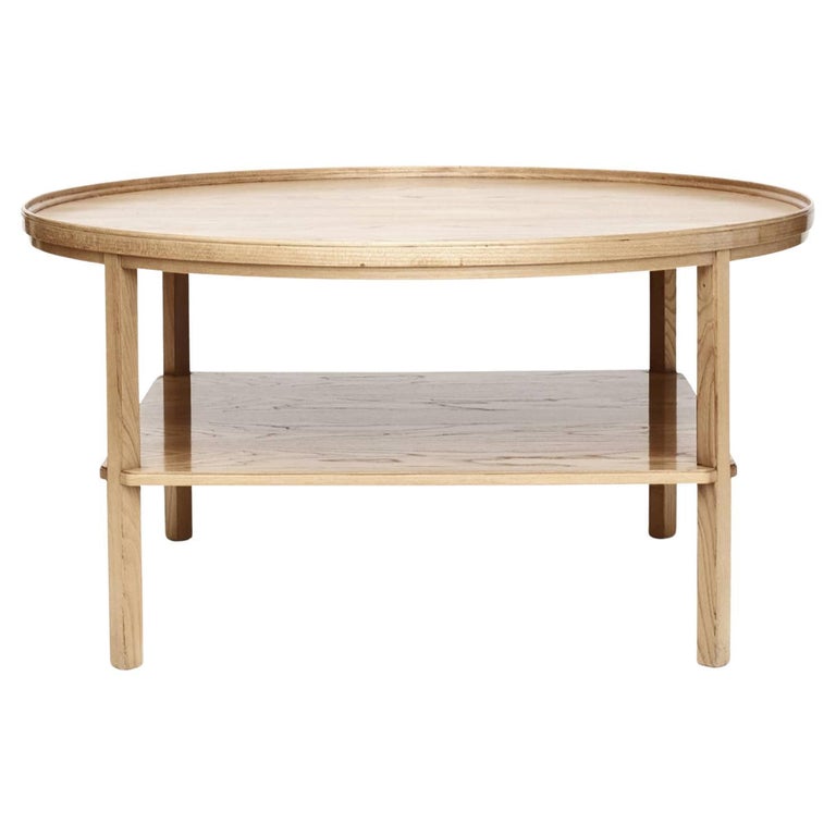 Kaare Klint Coffee Table, Elm Wood Model 6687 For Sale at 1stDibs