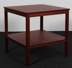 Table basse Kaare Klint en acajou pour Rud, Rasmussen