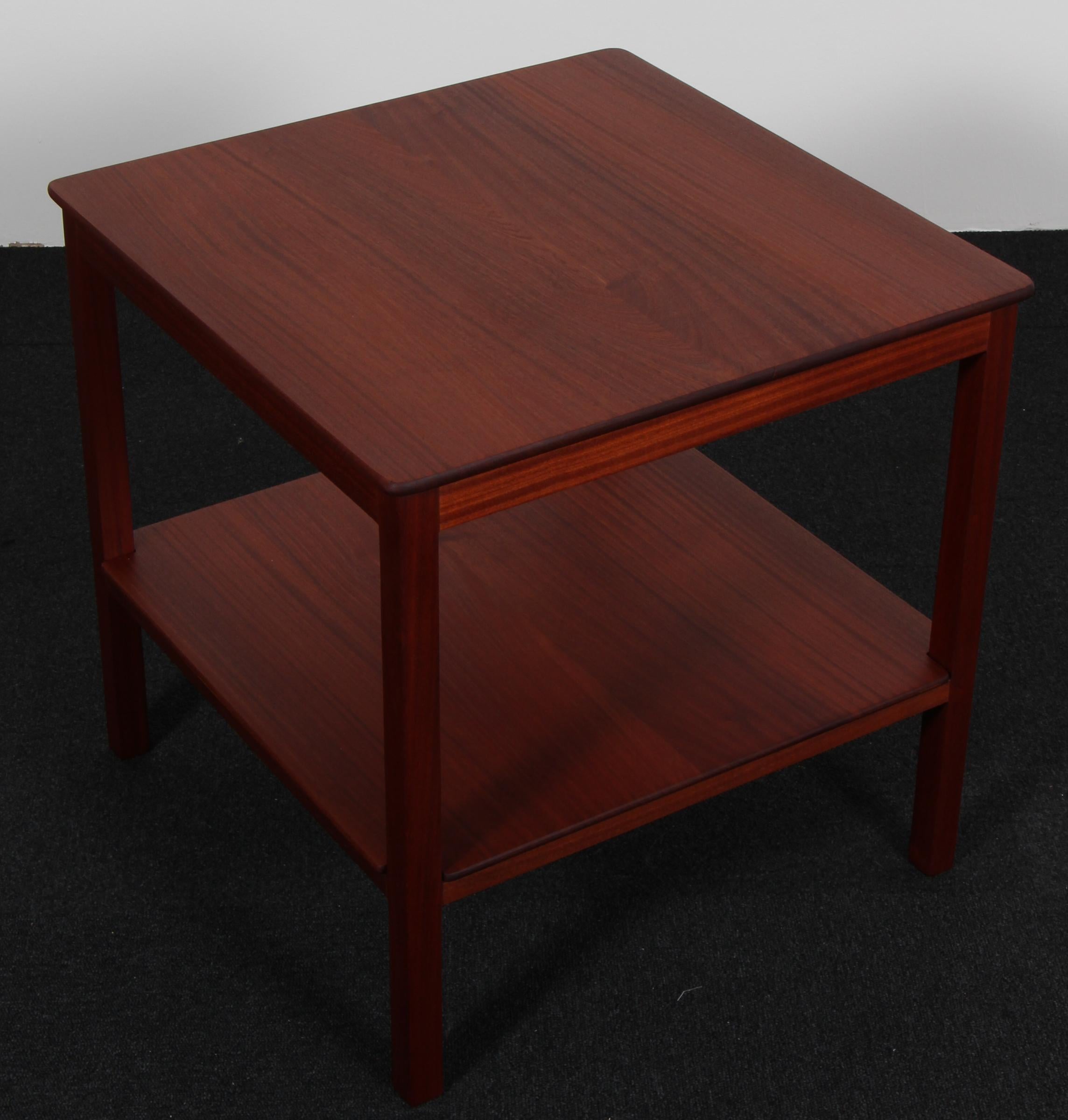 Scandinave moderne Table basse Kaare Klint en acajou pour Rud, Rasmussen en vente