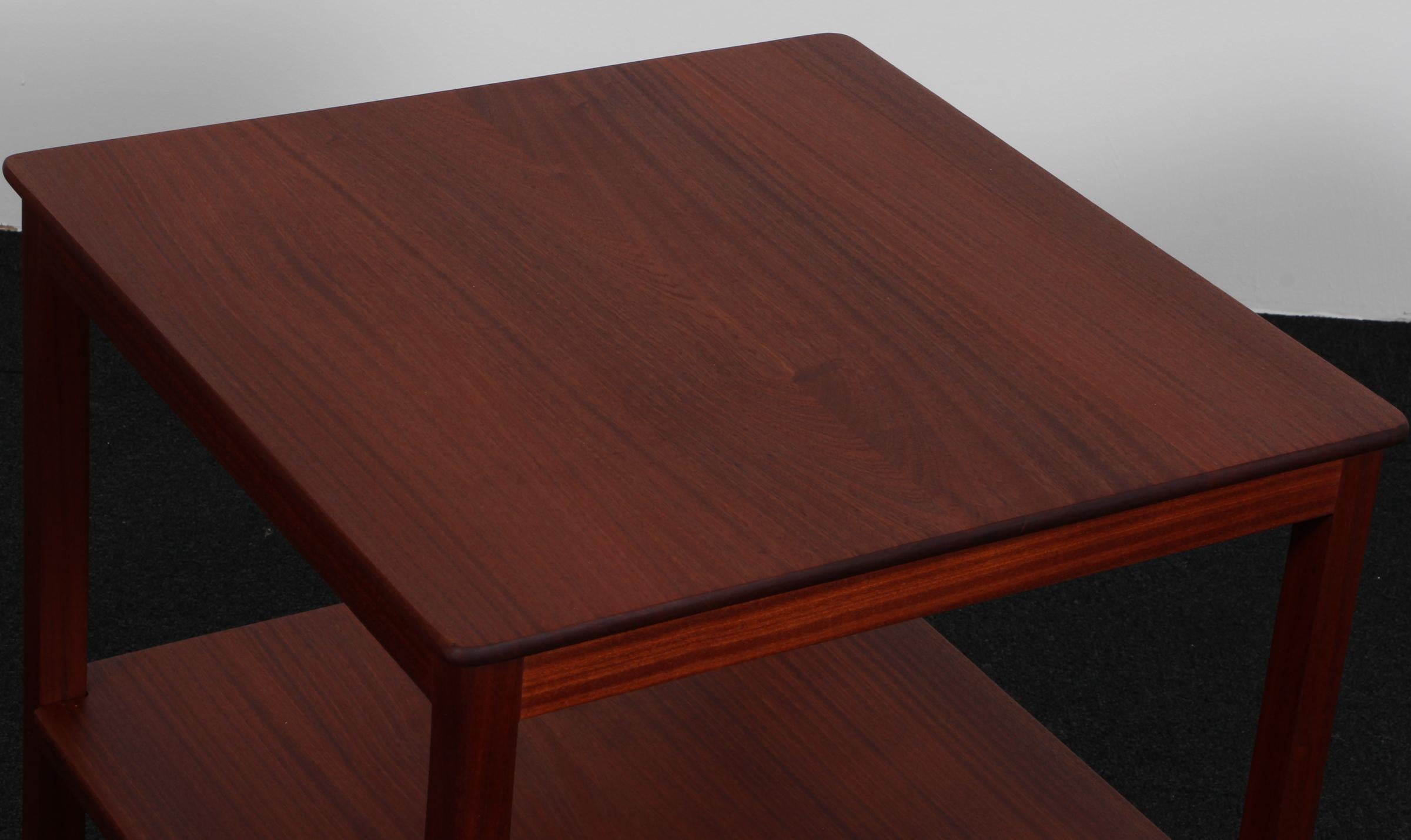 Danois Table basse Kaare Klint en acajou pour Rud, Rasmussen en vente