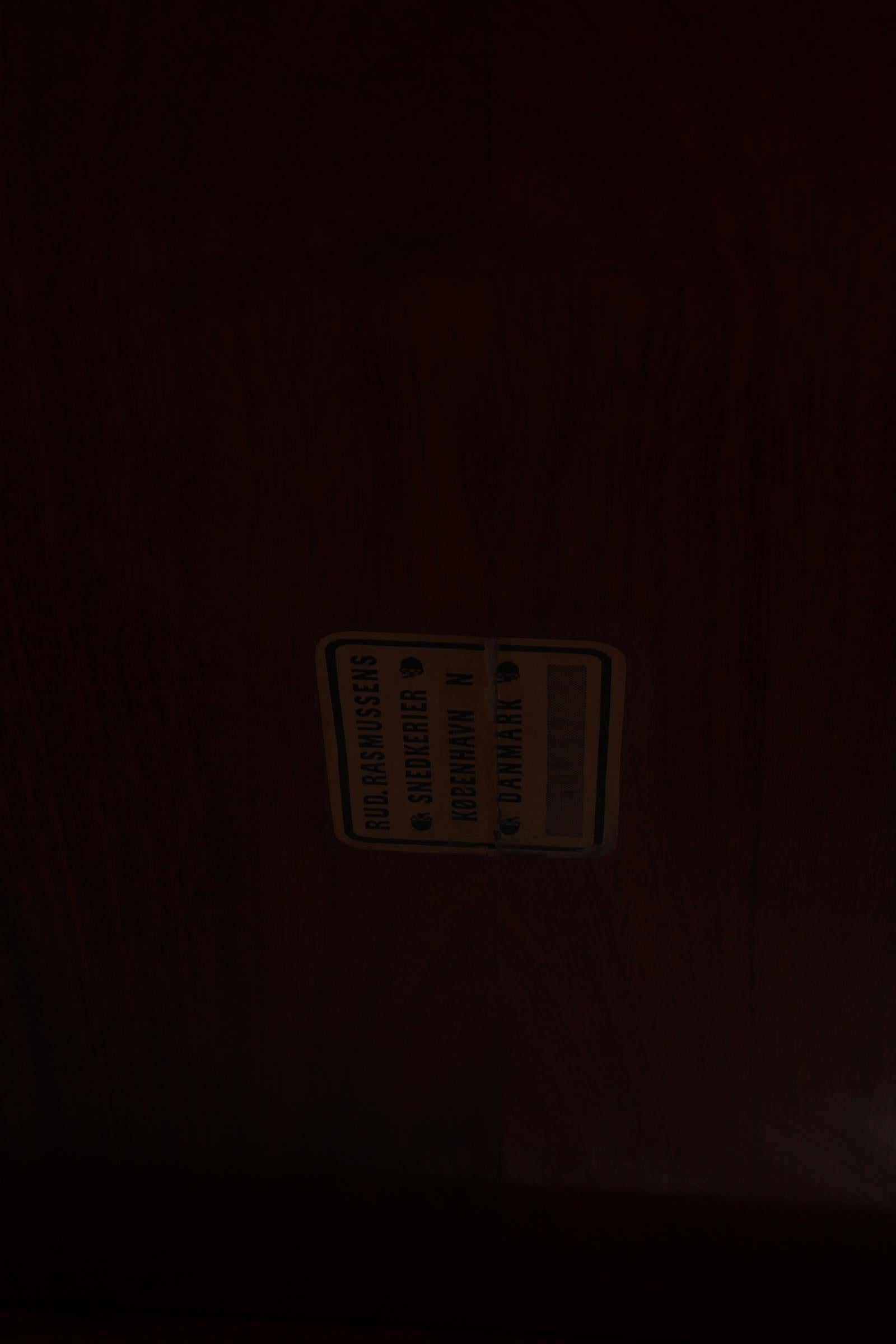 Acajou Table basse Kaare Klint en acajou pour Rud, Rasmussen en vente