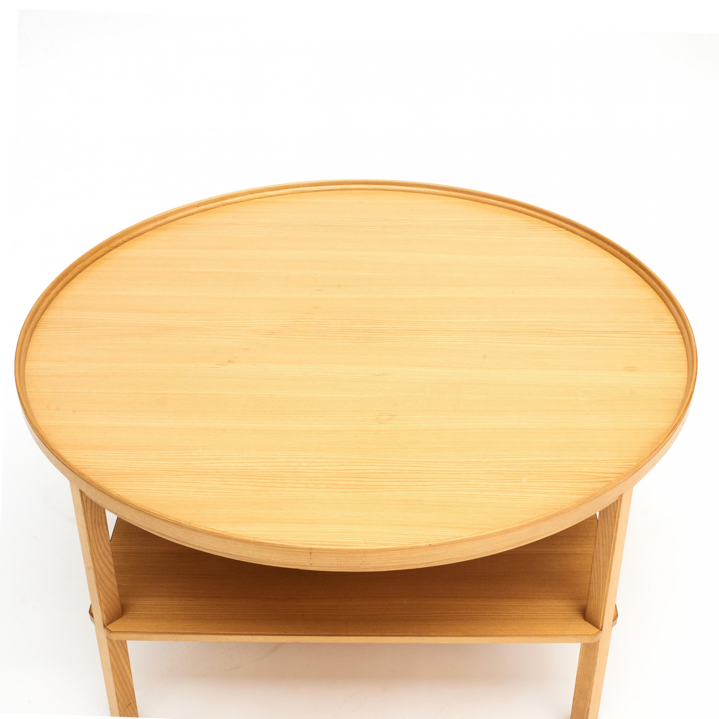 Scandinavian Modern Kaare Klint Coffee Table in Oak Wood