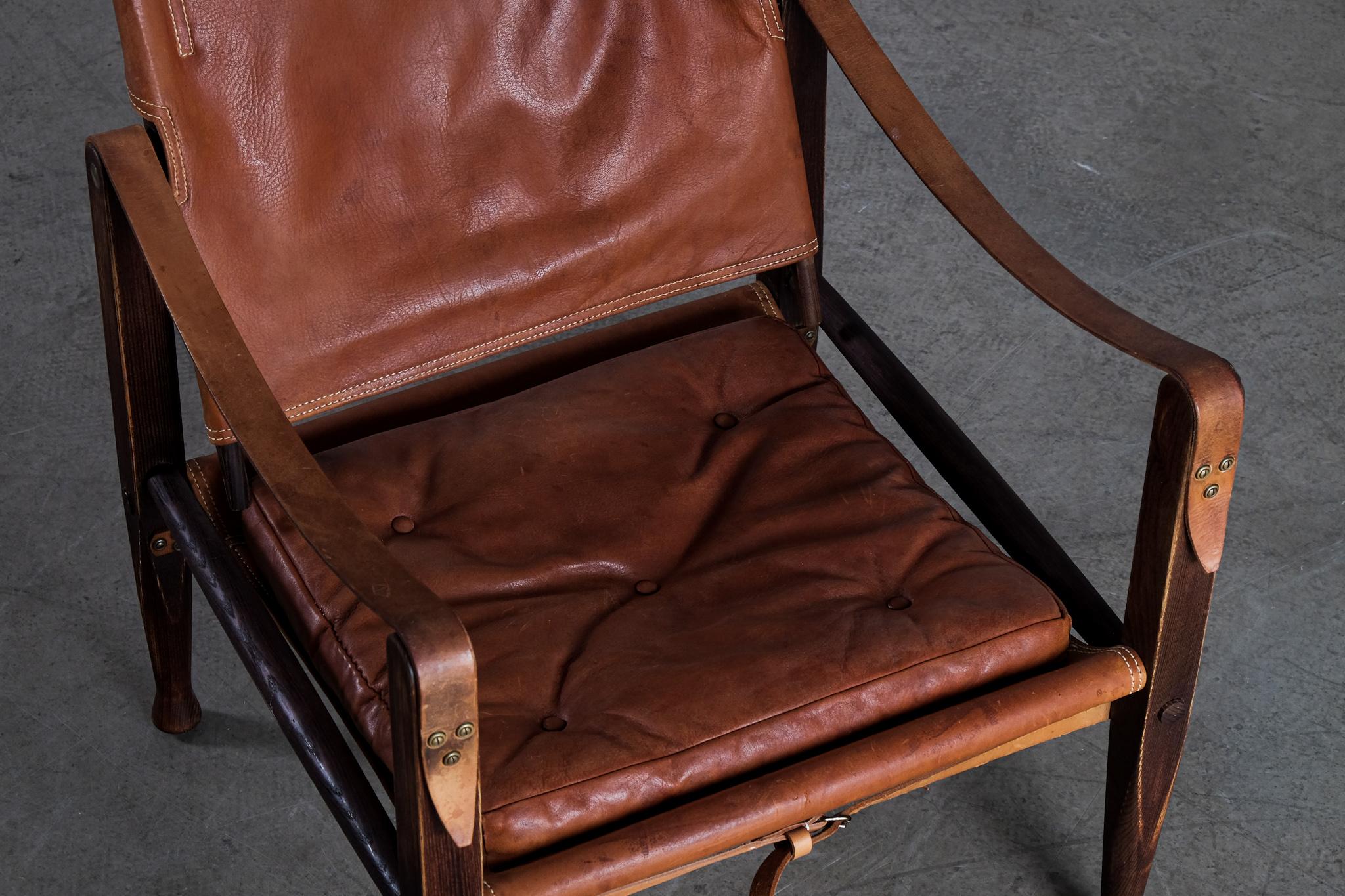 safari chair leather