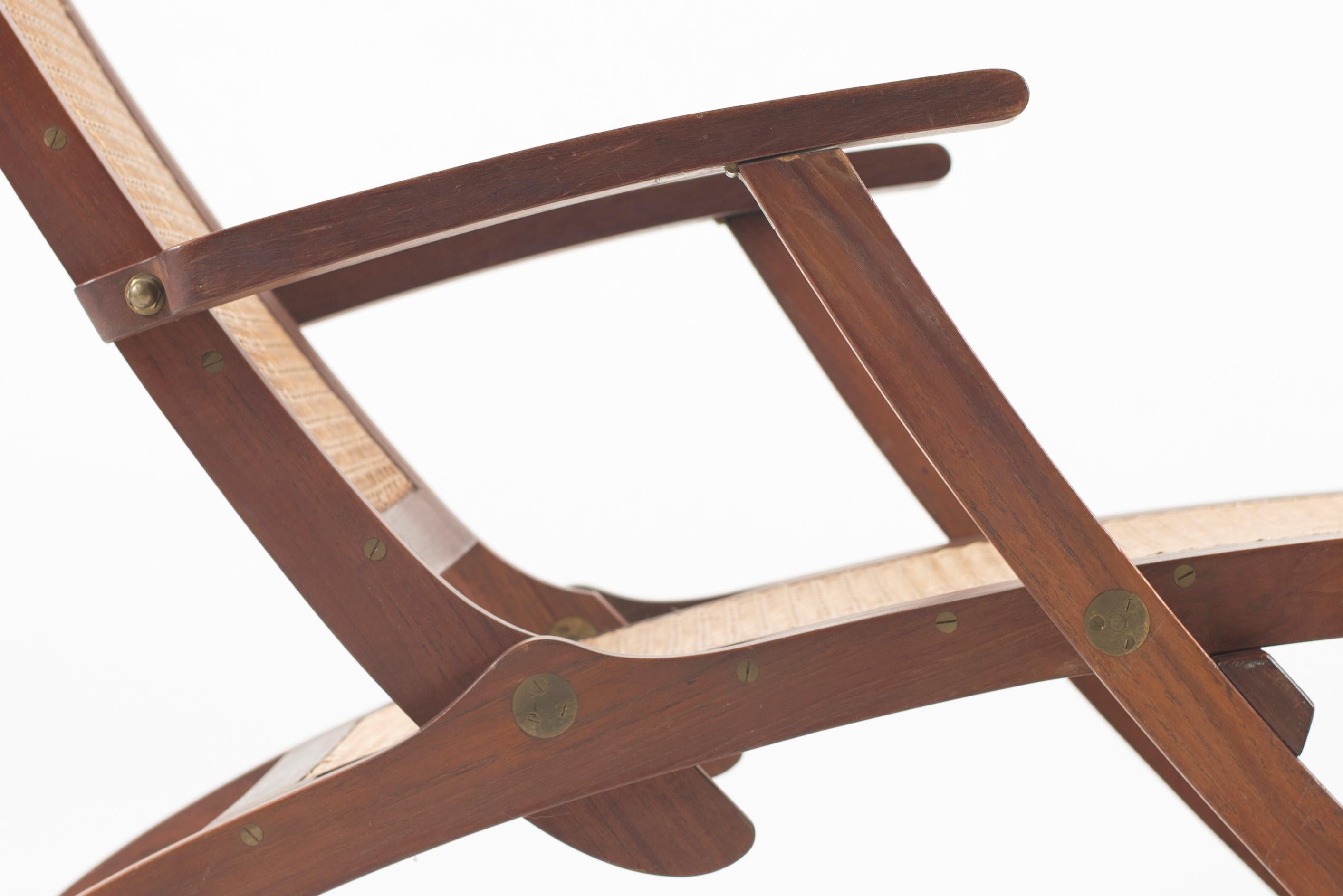 20th Century Kaare Klint Deck Chair for Rud. Rasmussen