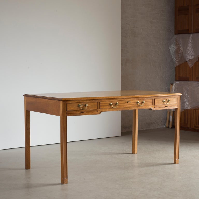 Scandinavian Modern Kaare Klint Desk of Mahogany for Rud, Rasmussen