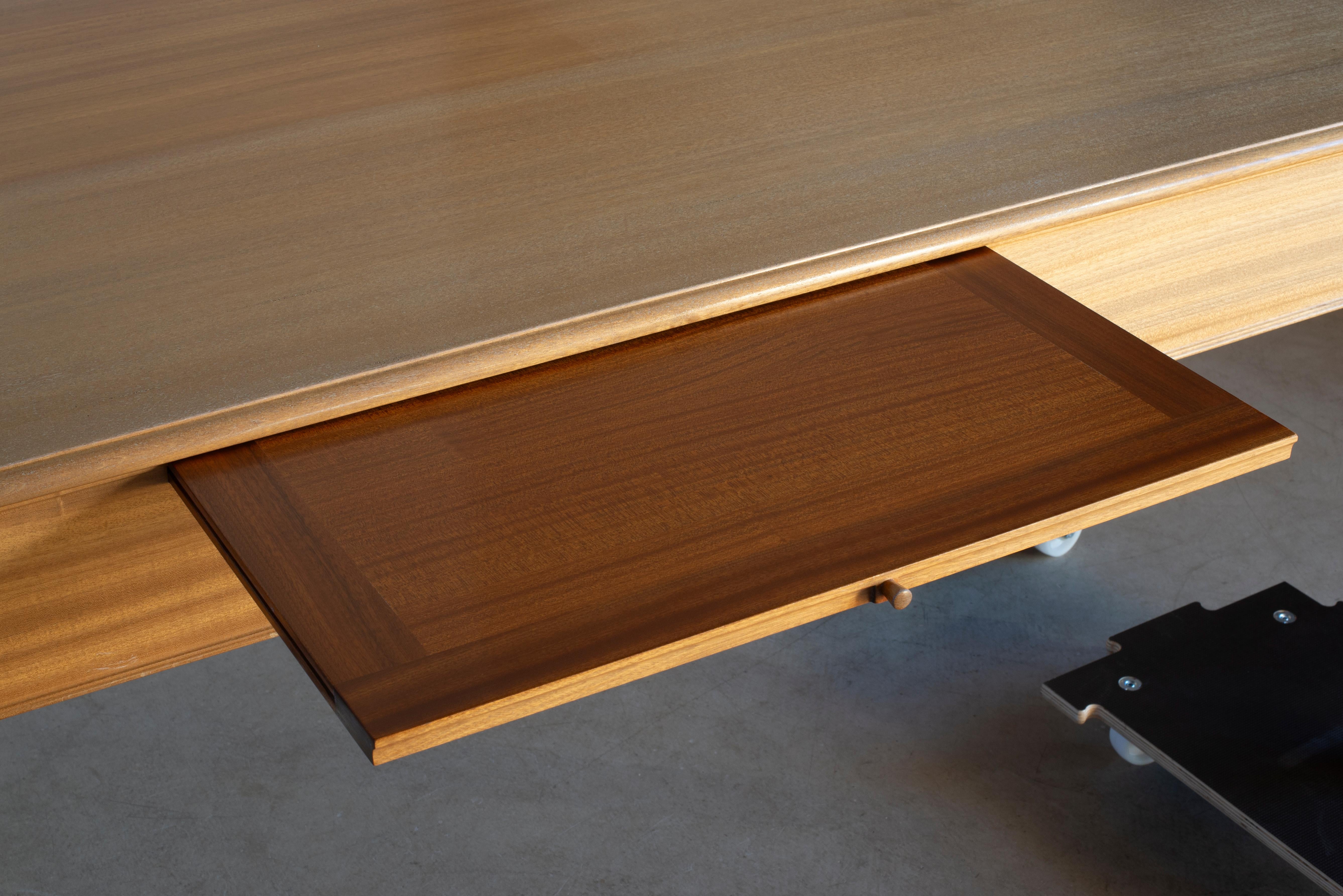 20th Century Kaare Klint Desk of Mahogany for Rud, Rasmussen For Sale
