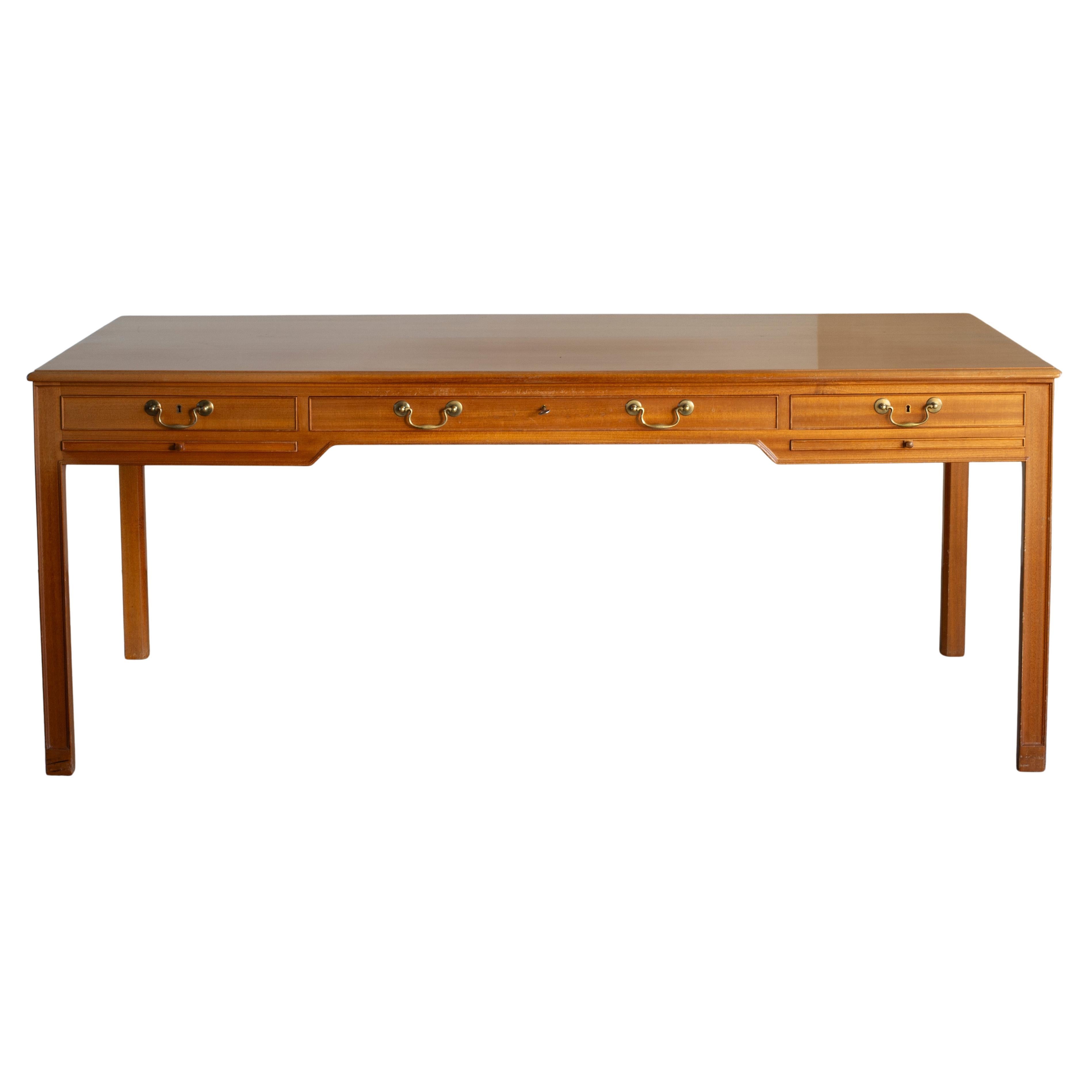 Kaare Klint Desk of Mahogany for Rud, Rasmussen For Sale
