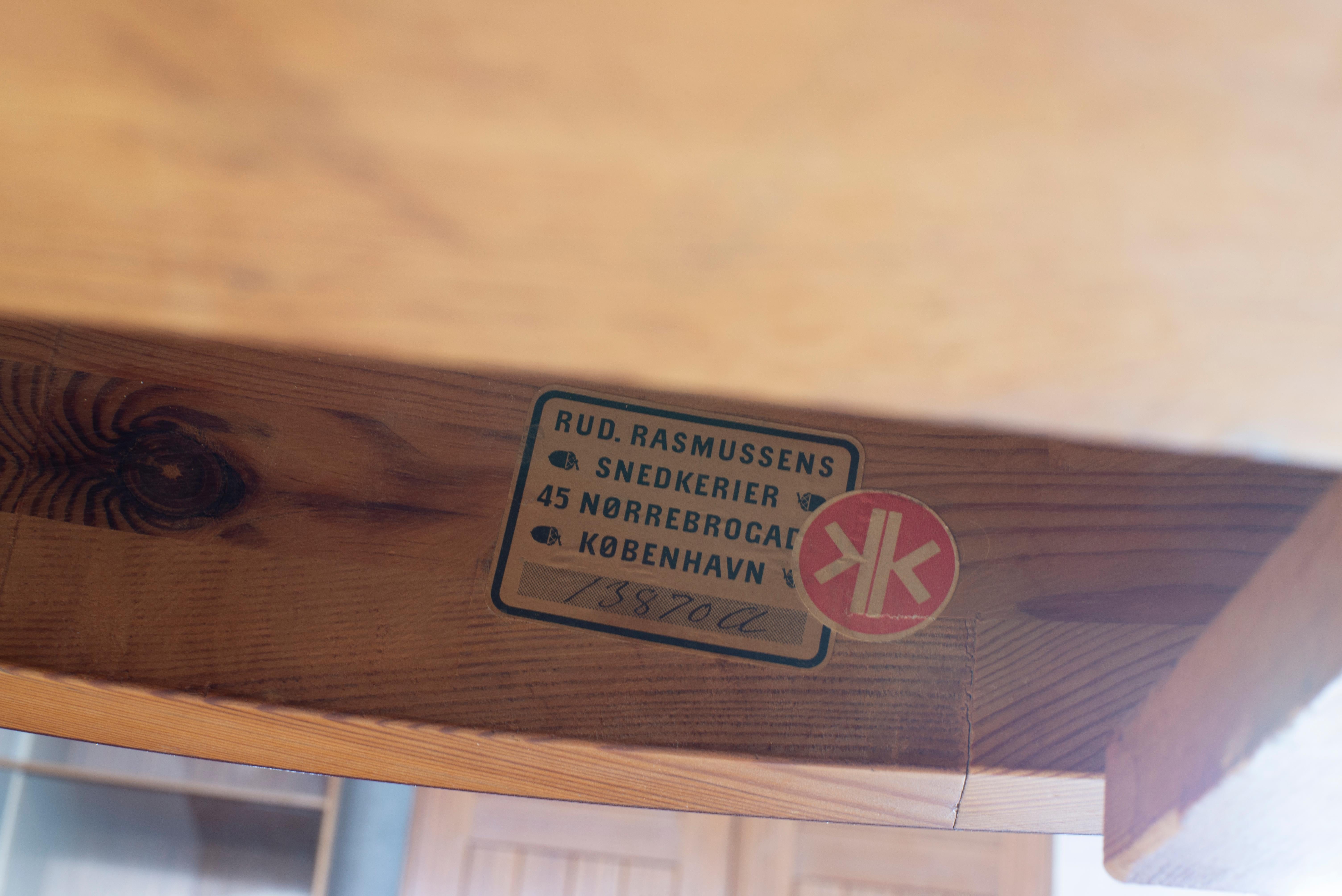 Laqué Table à manger Kaare Klint pour Rud. Rasmussen en vente