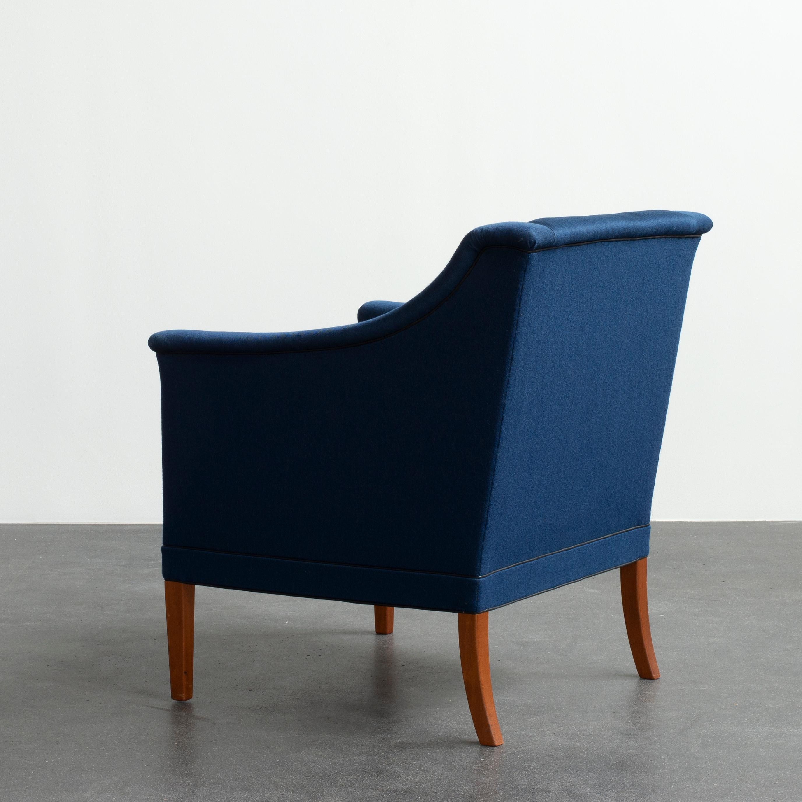 Danish Kaare Klint Easy Chair for Rud. Rasmussen For Sale