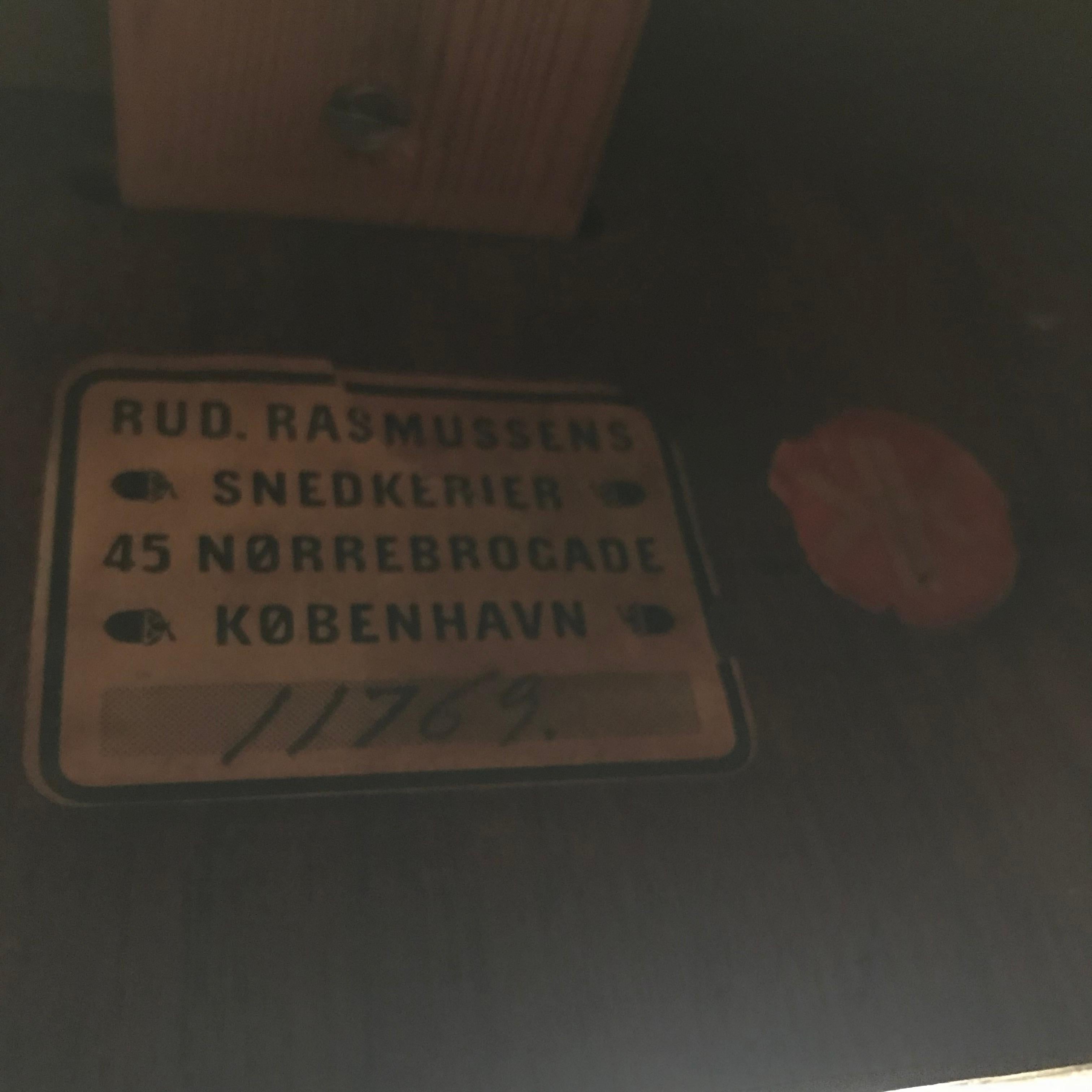 Kaare Klint Extendable Dining Table for Rud. Rasmussen In Good Condition In Copenhagen, DK