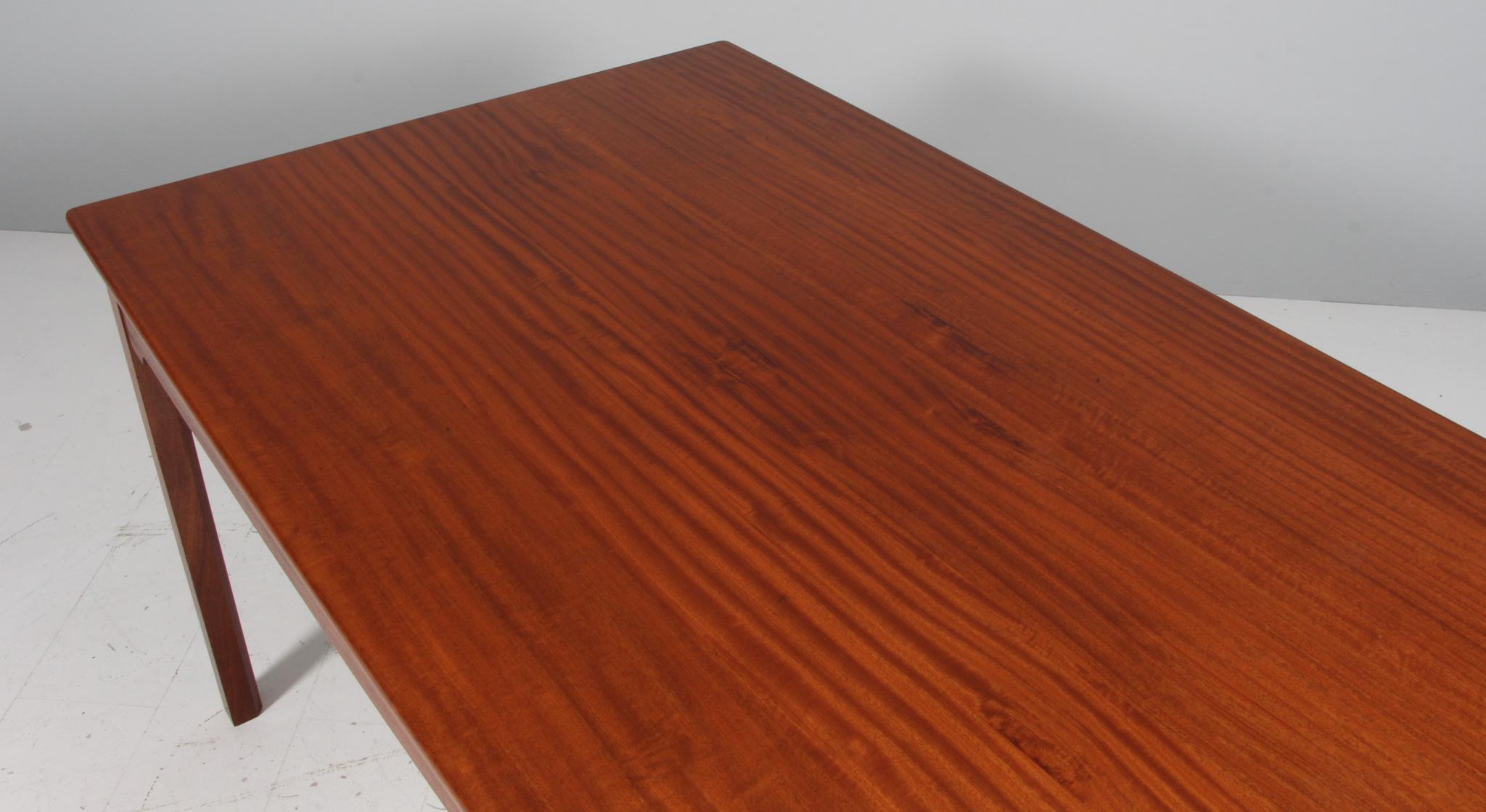 Kaare Klint Extension Table, Solid Mahogany, Rud Rasmussen, 1950s Bon état - En vente à Esbjerg, DK