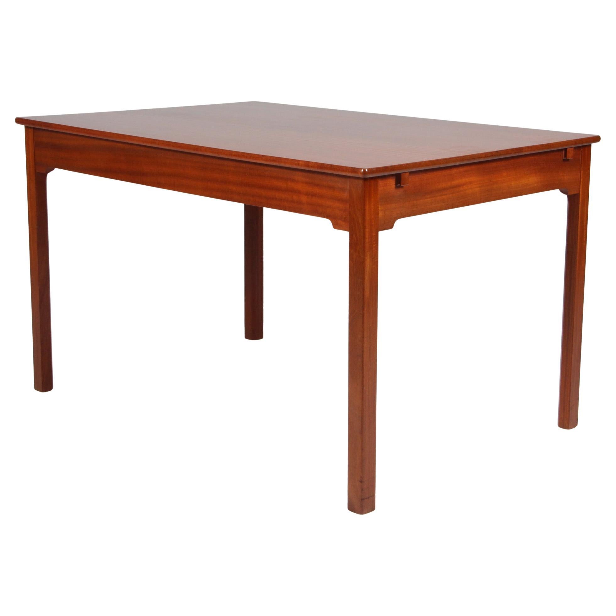 Kaare Klint Extension Table, Solid Mahogany, Rud Rasmussen, 1950s en vente