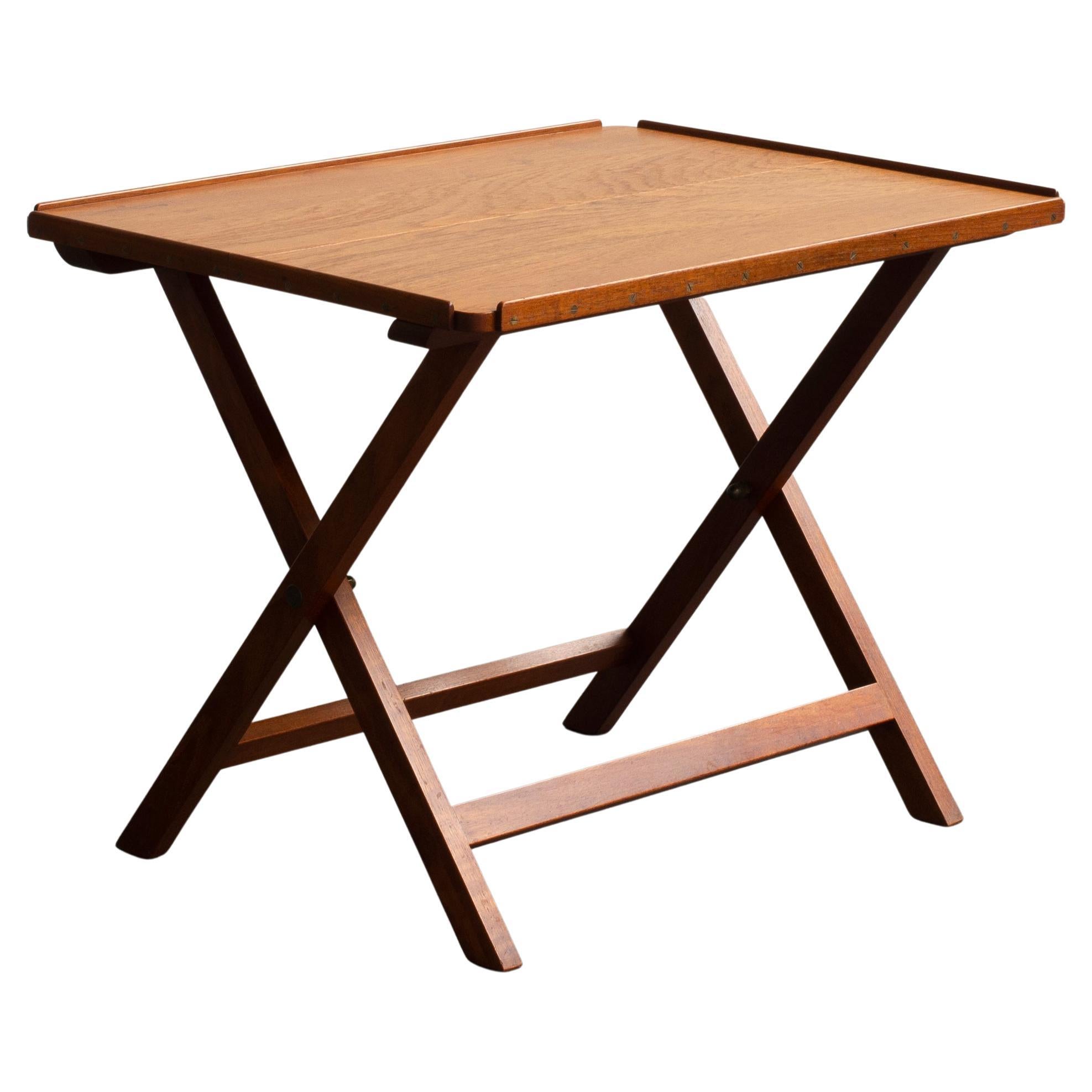 Kaare Klint Folding Table of Teak for Rud. Rasmussen For Sale