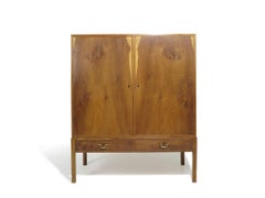 Kaare Klint for Rud Rasmussen Cabinet and Side Chairs