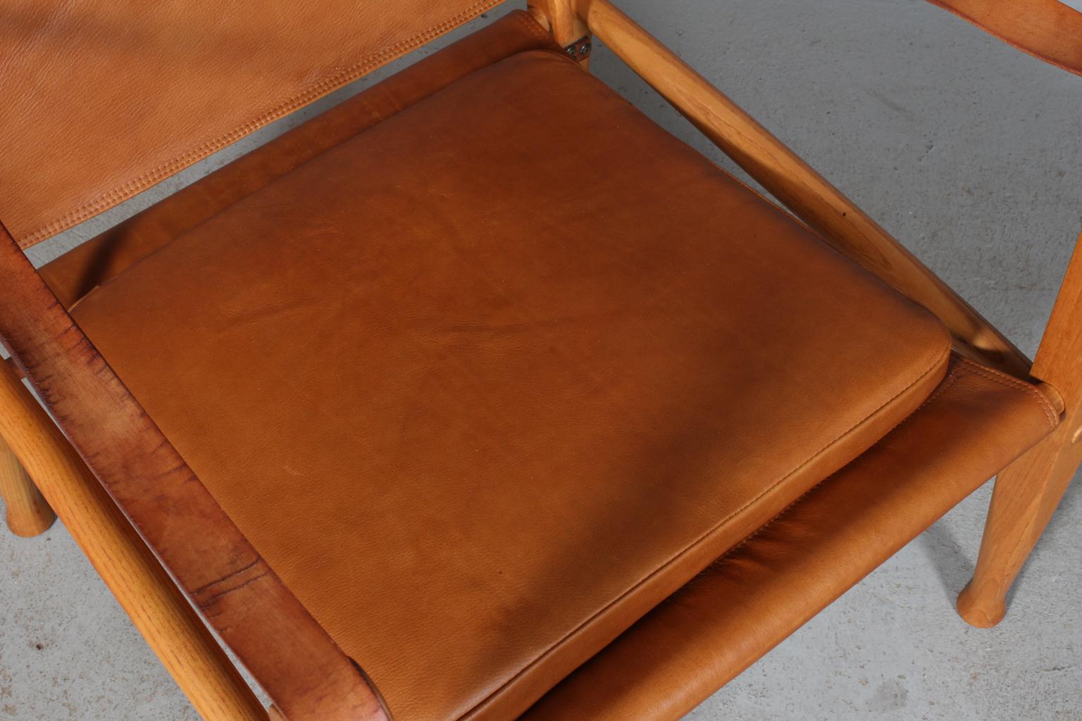Scandinavian Modern Kaare Klint for Rud Rasmussen, Safari Chair For Sale