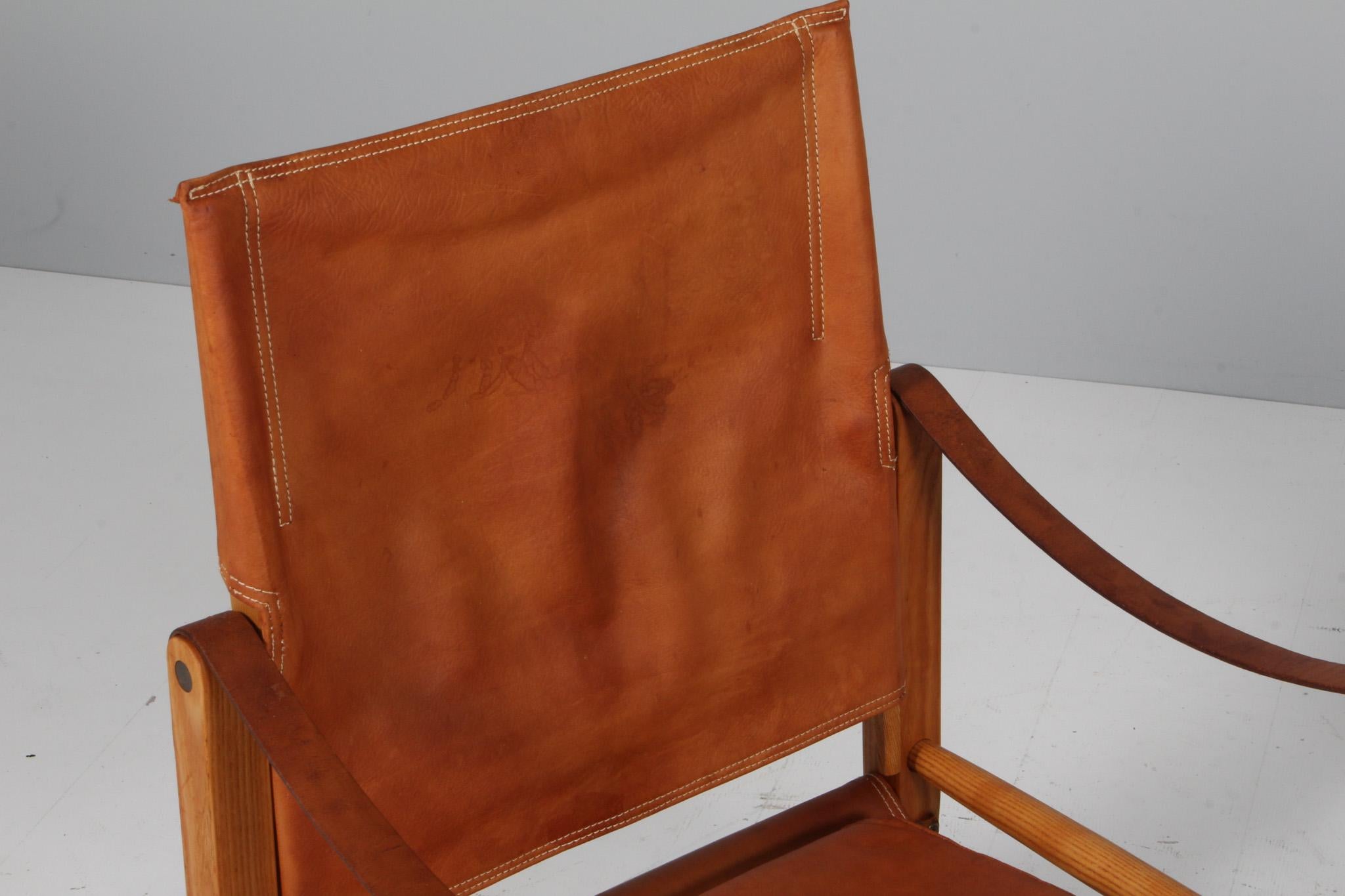 Danish Kaare Klint for Rud Rasmussen, Safari Chairs