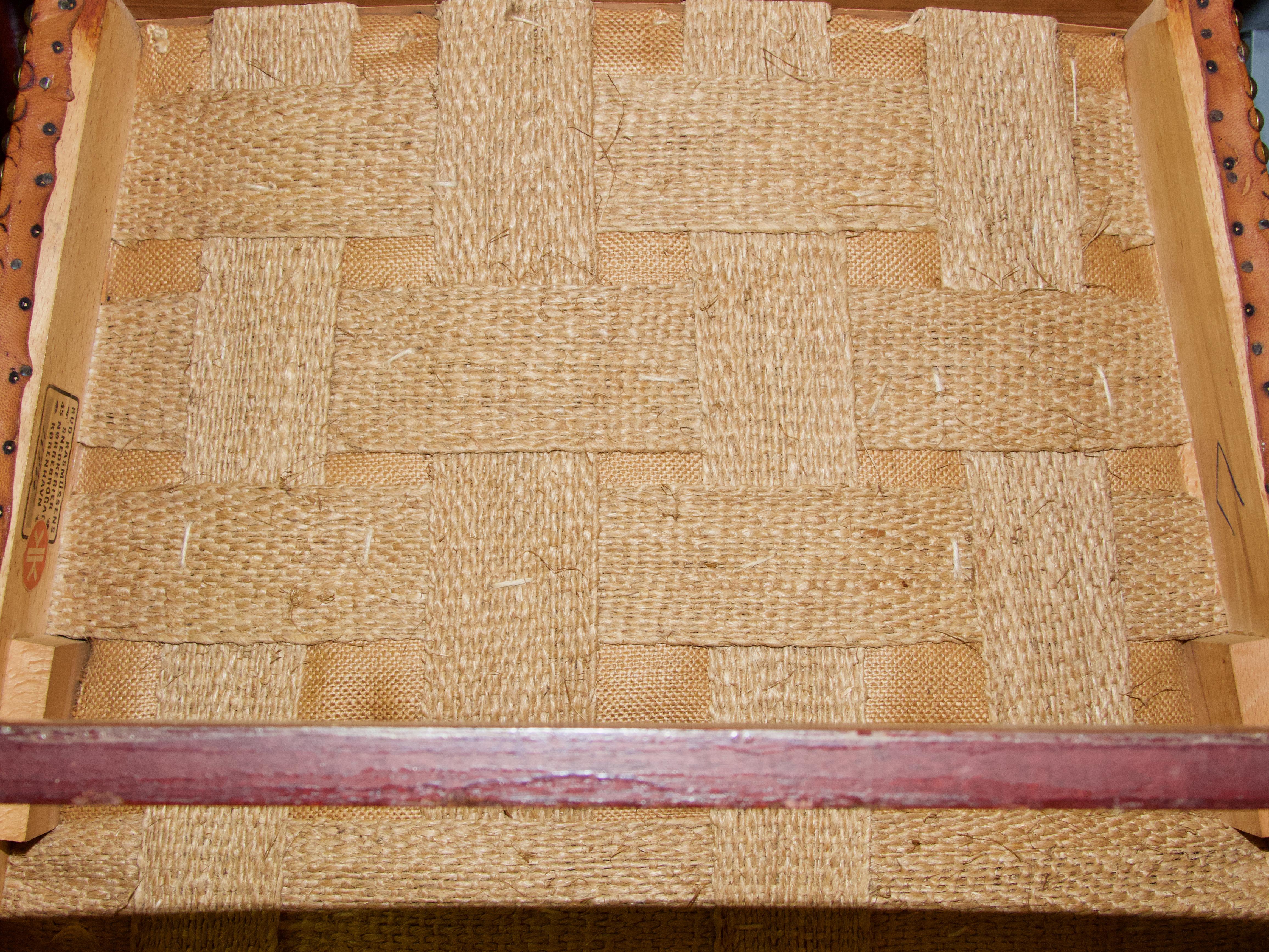 Kaare Klint for Rud Rasmussen Set of twelve 'Red Chairs' in Original Leather 14