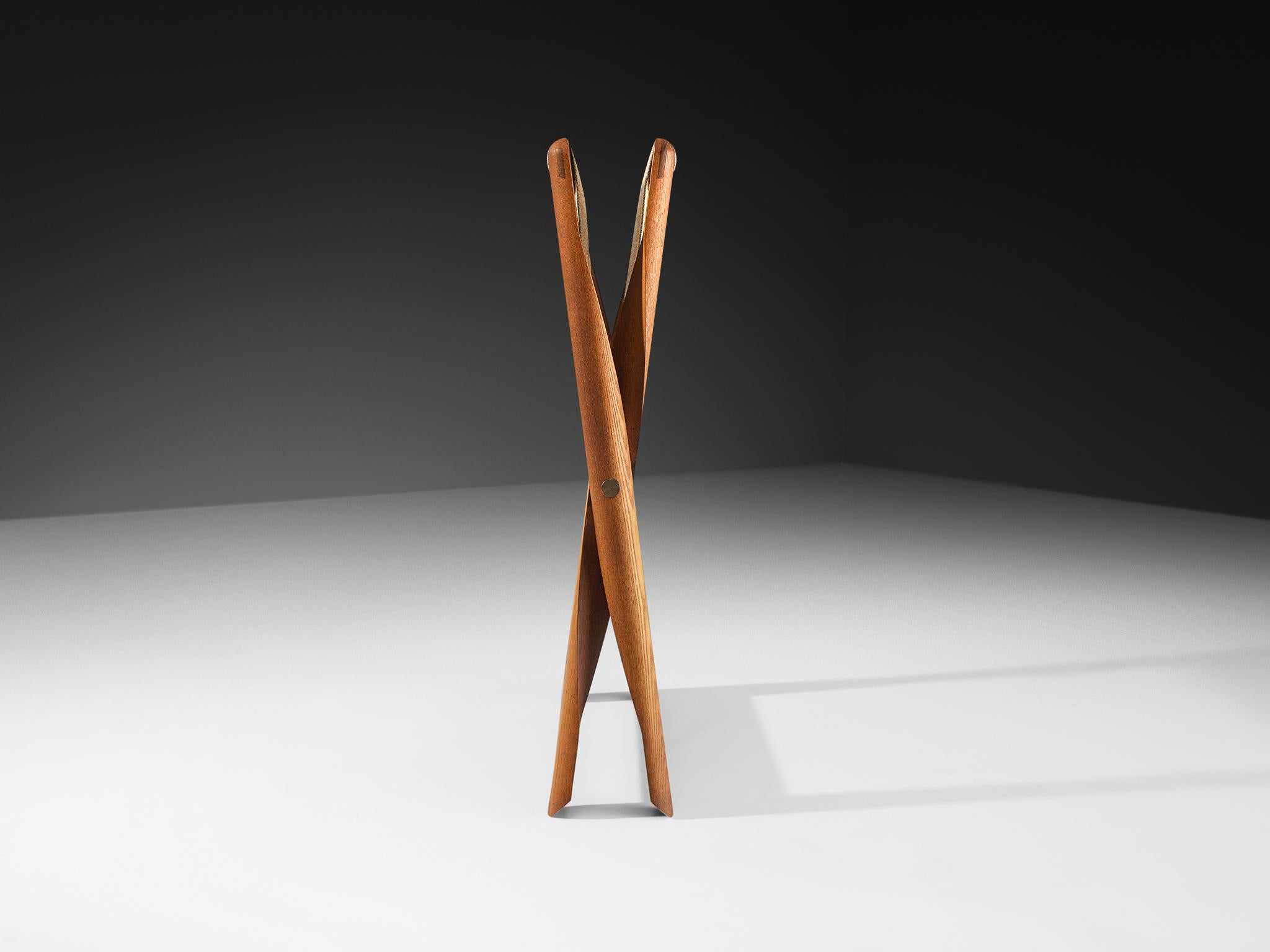 Kaare Klint pour Rud. Tabouret pliant Rasmussens Snedkekier avec table à plateau 2