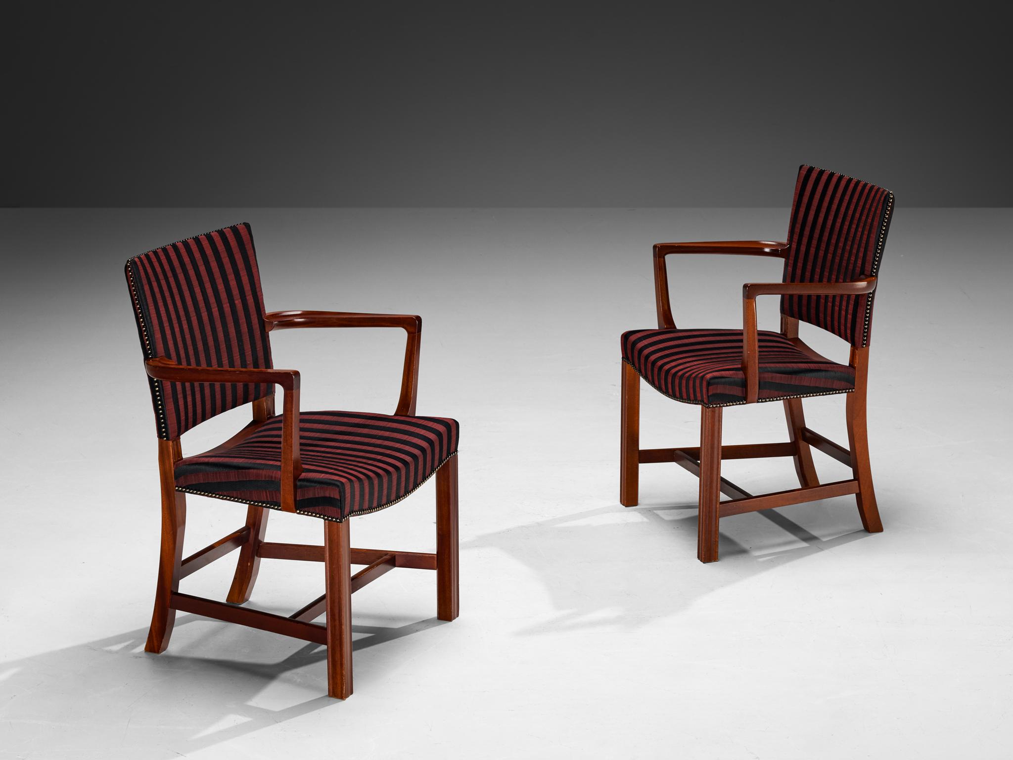 Danish Kaare Klint for Rud. Rasmussens Snedkerier Set of Ten '3758A' Dining Chairs