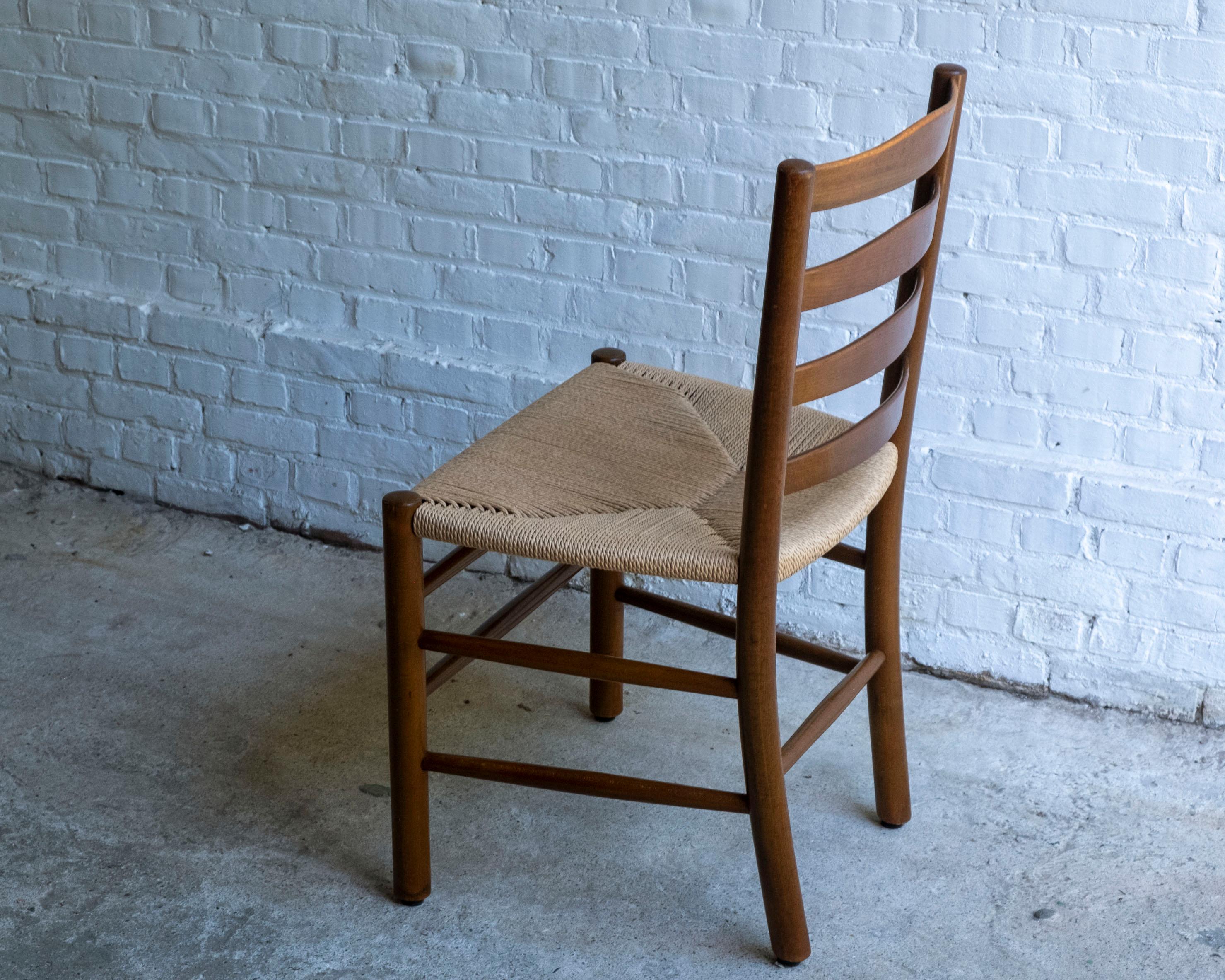 Papercord Kaare Klint Kirkestol, Fritz Hansen, 1940s Denmark For Sale