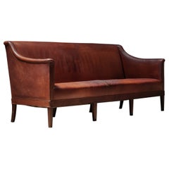 Kaare Klint Leather Sofa
