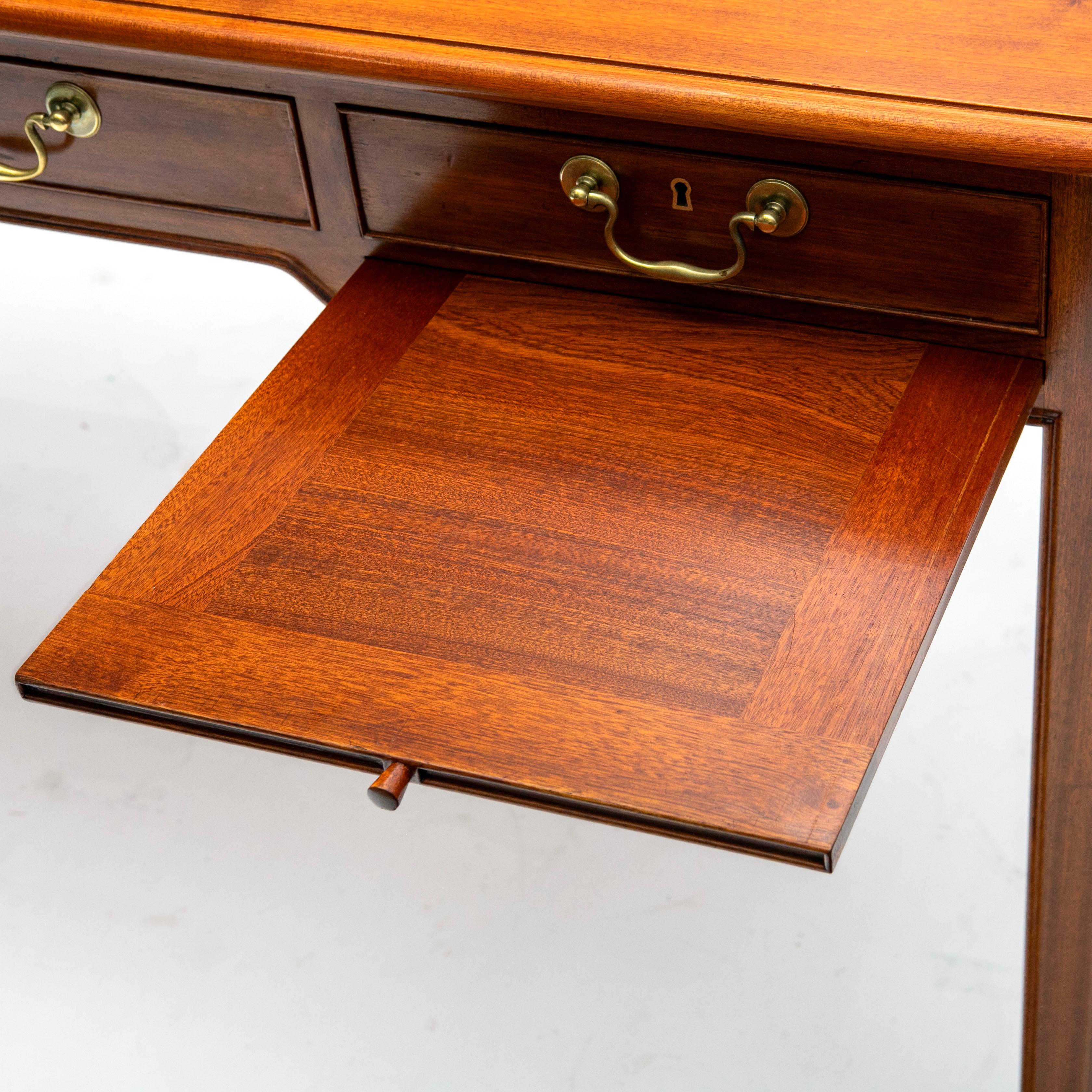 Kaare Klint Mahogany Desk with Pull-Out Writing Surfaces, Designed 1949 For Sale 8