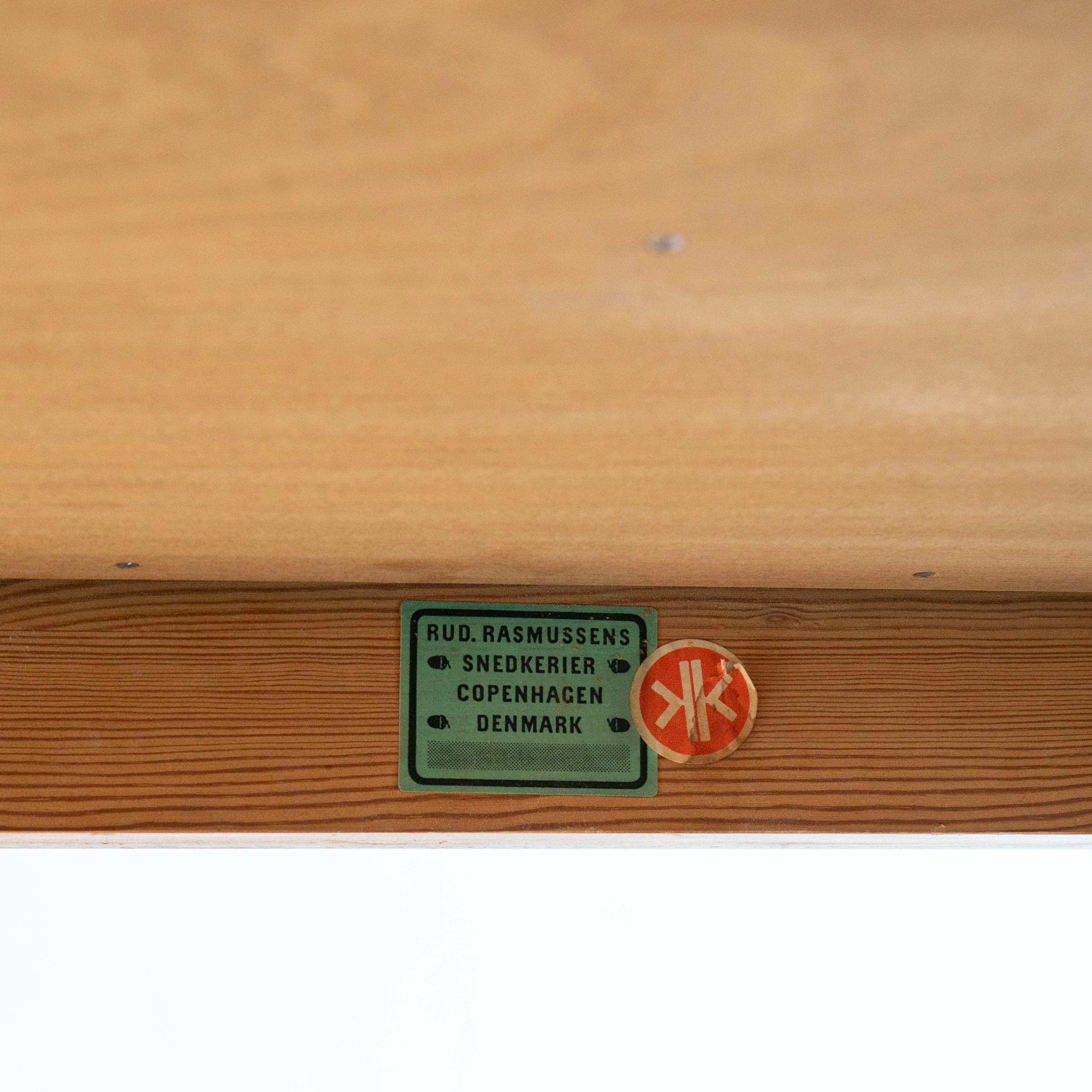 Kaare Klint Mahogany Desk with Pull-Out Writing Surfaces, Designed 1949 For Sale 11
