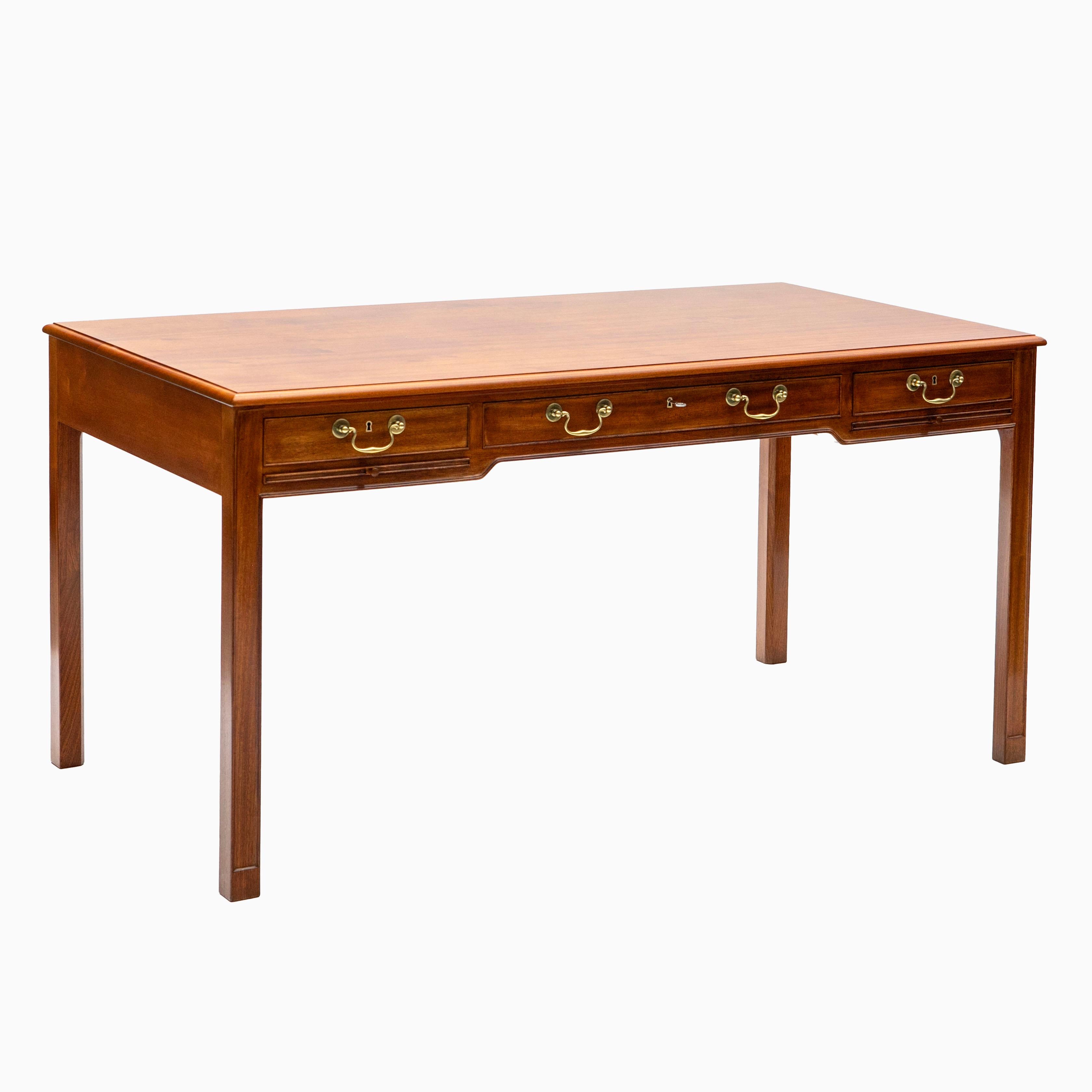 Modern Kaare Klint Mahogany Desk with Pull-Out Writing Surfaces, Designed 1949 For Sale