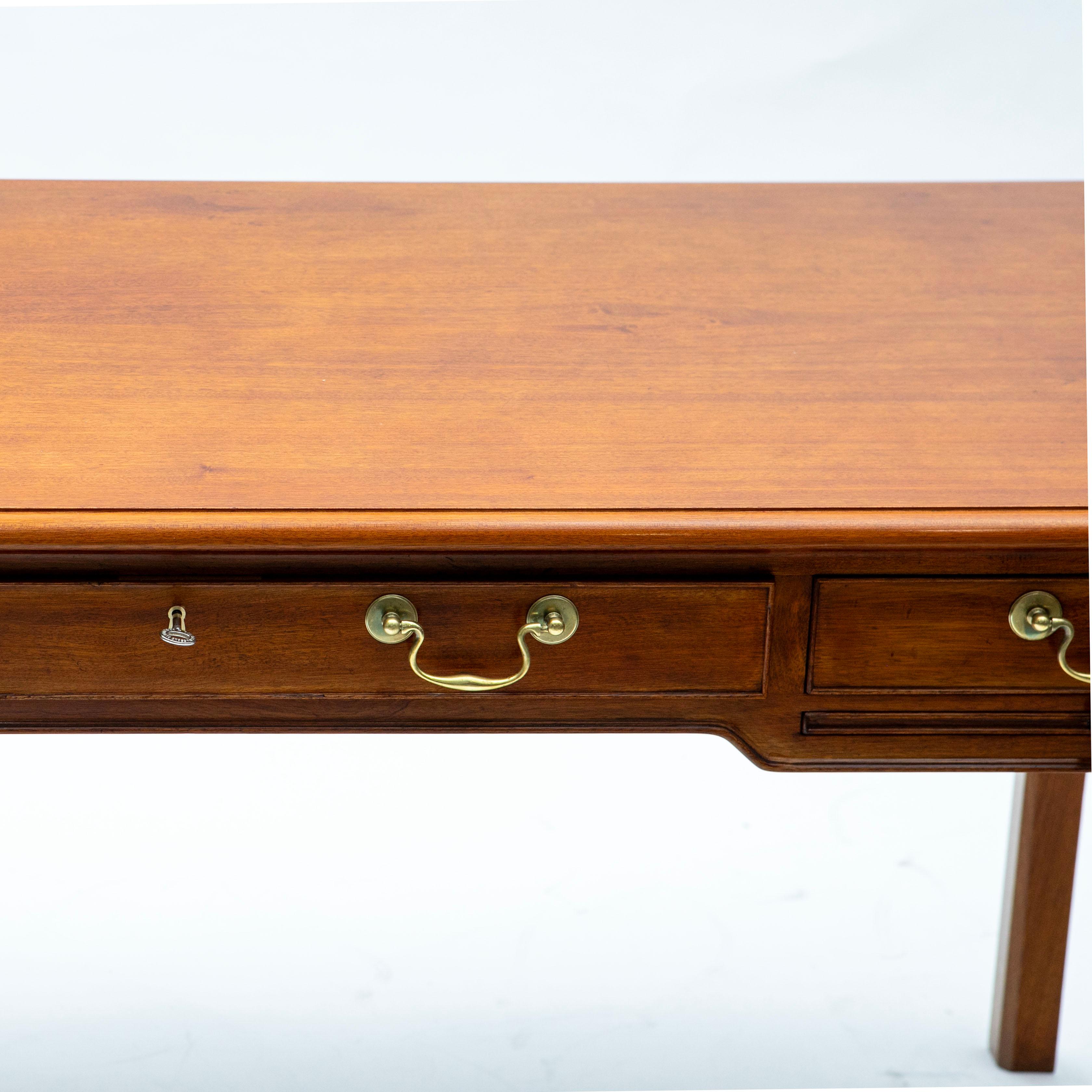 Kaare Klint Mahogany Desk with Pull-Out Writing Surfaces, Designed 1949 For Sale 2