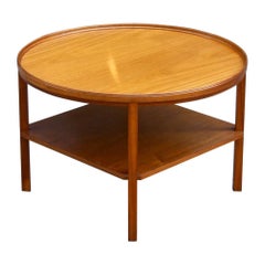 Kaare Klint Model 6687 Lounge Table in Mahogany, Rud. Rasmussen, Danish, 1940s