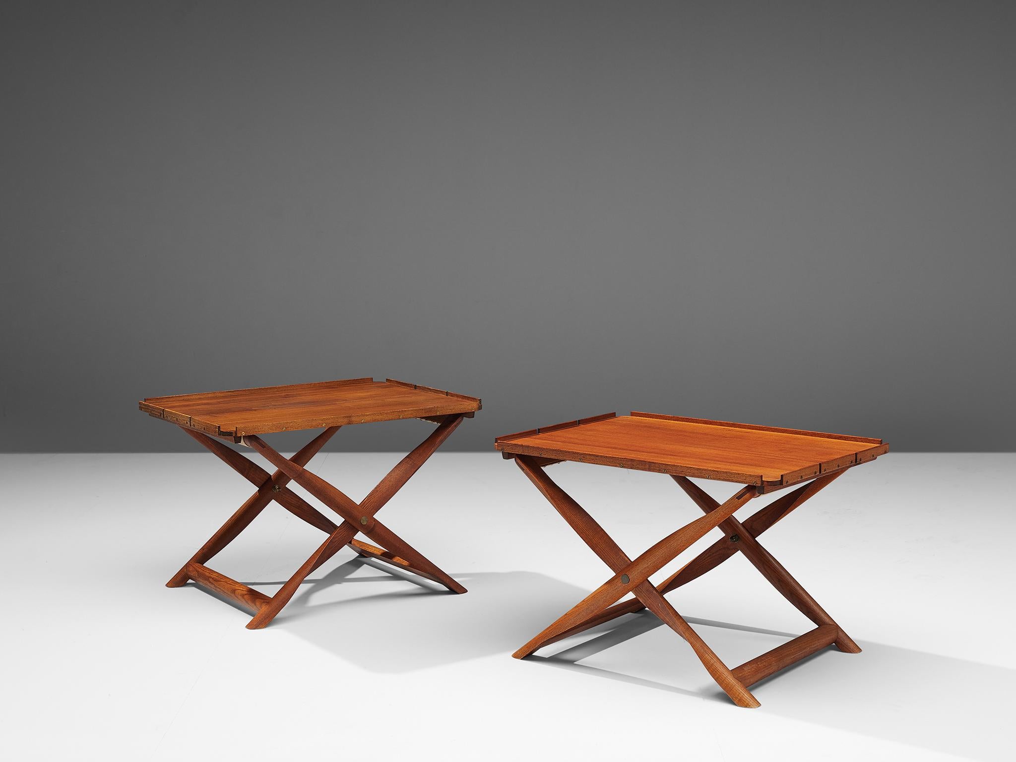 Danish Kaare Klint Propeller Stool and Tray Table