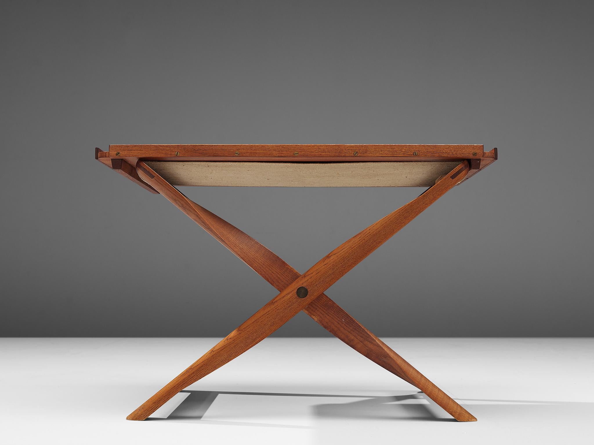 20th Century Kaare Klint Propeller Stool and Tray Table