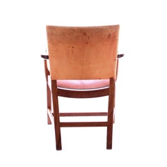 Chaise rouge Kaare Klint pour Rud Rasmussen, Danemark, années 1950