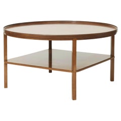 Kaare Klint, Round Mahogany Coffee Table, Model 6687
