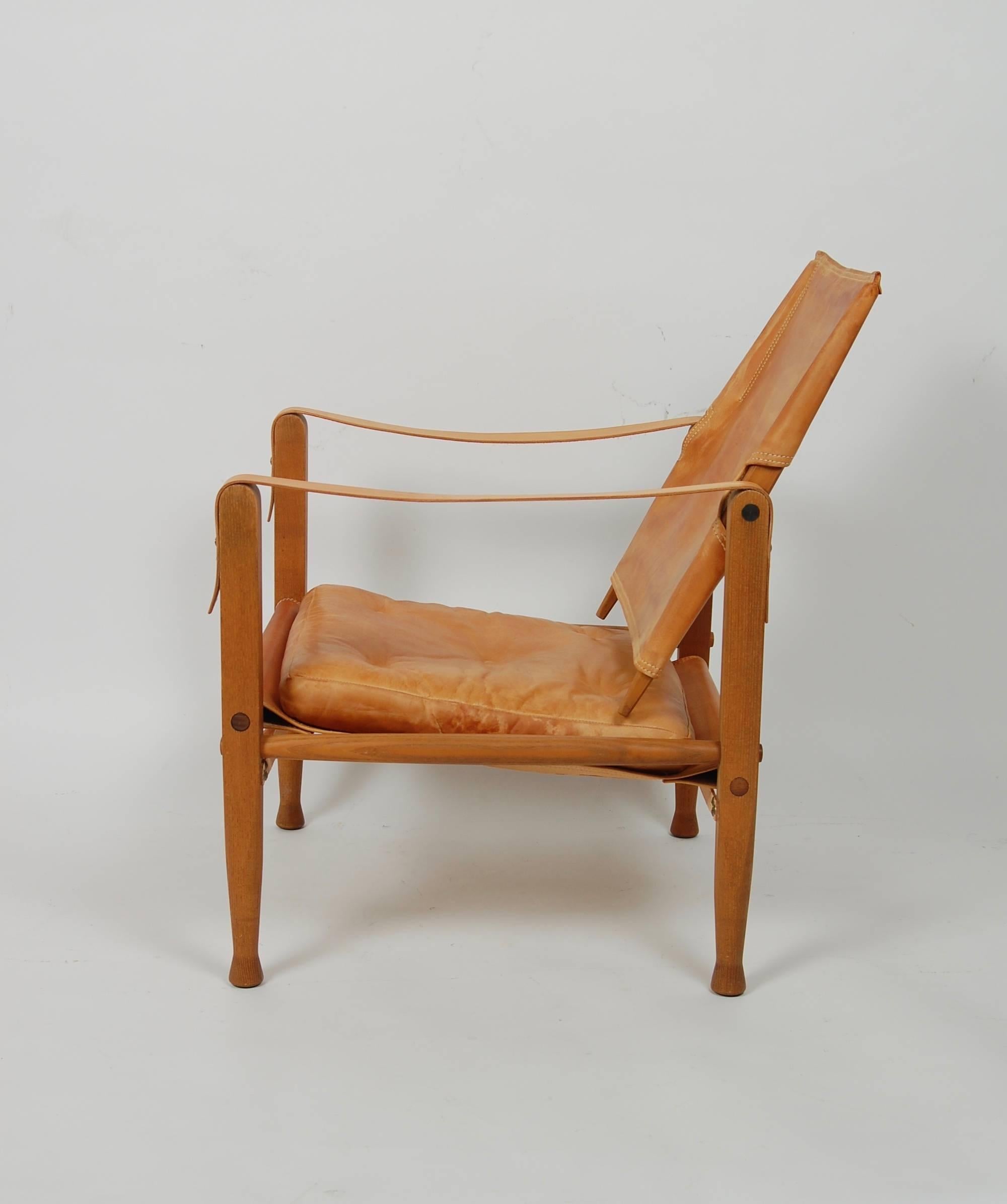 Scandinavian Modern Kaare Klint Safari Chair Danish Design