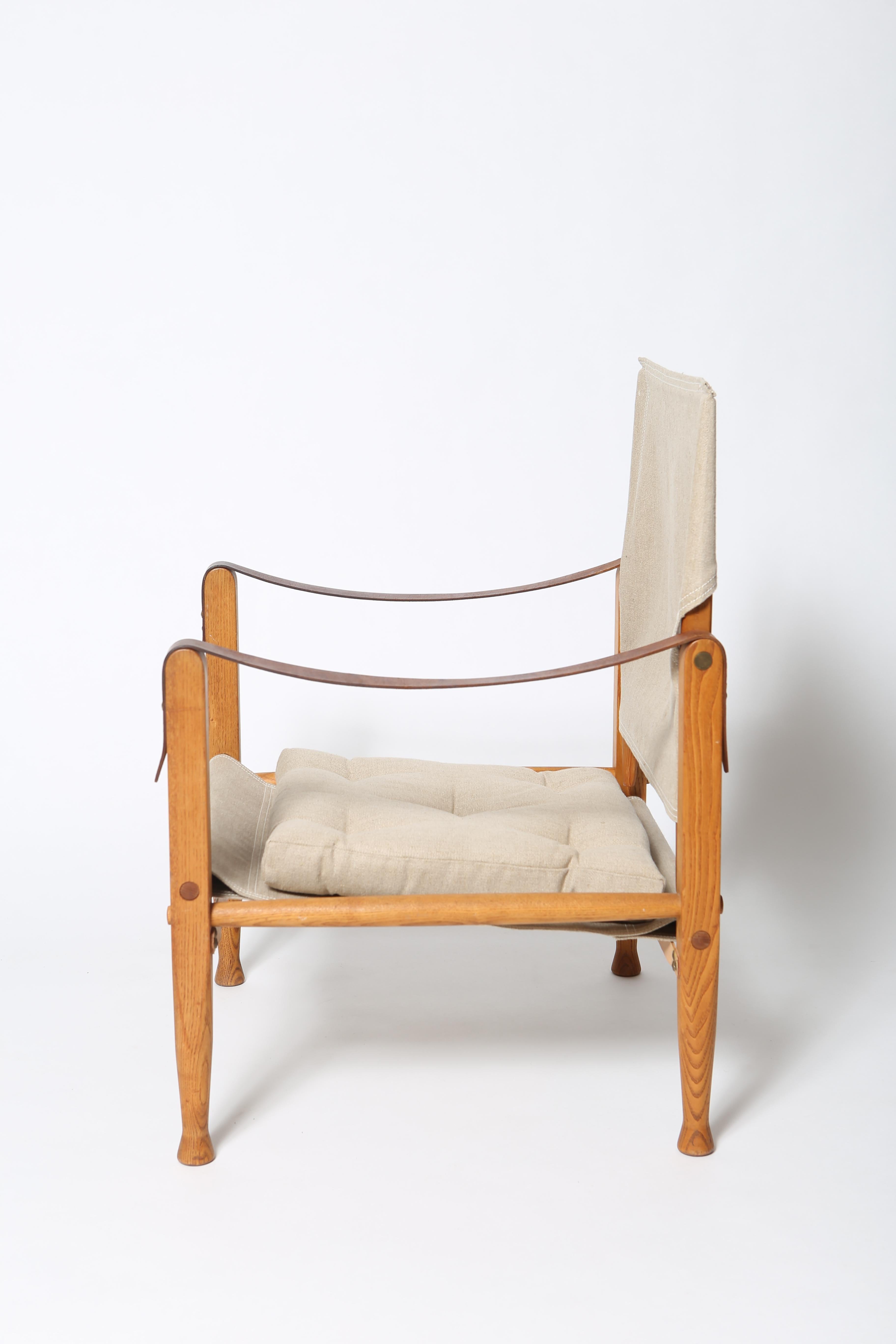 Safari-Stuhl von Kaare Klint für Rud, Rasmussen (Dänisch) im Angebot