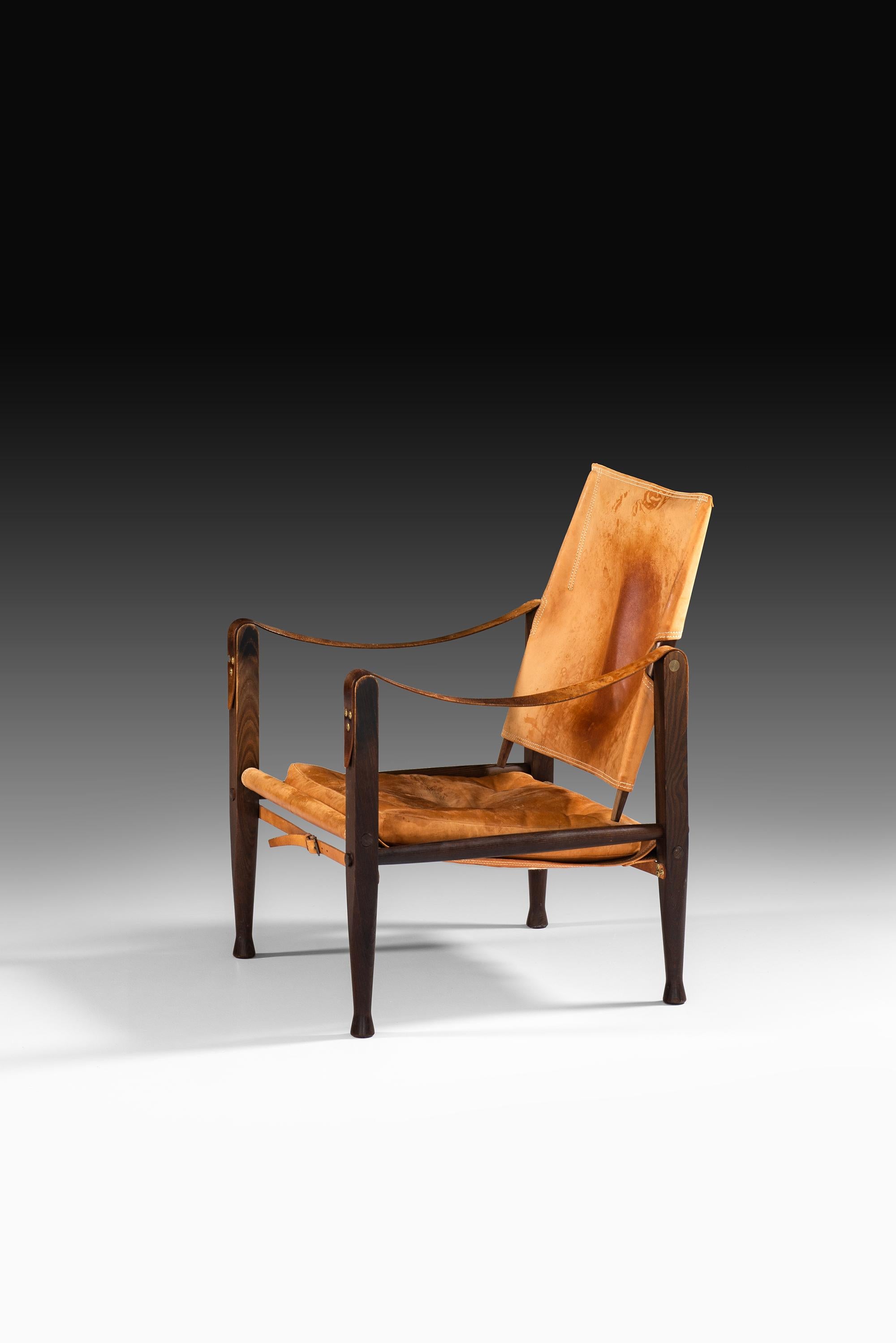 Silla Safari Kaare Klint Producida por Rud Rasmussen en Dinamarca en Bueno estado para la venta en Limhamn, Skåne län