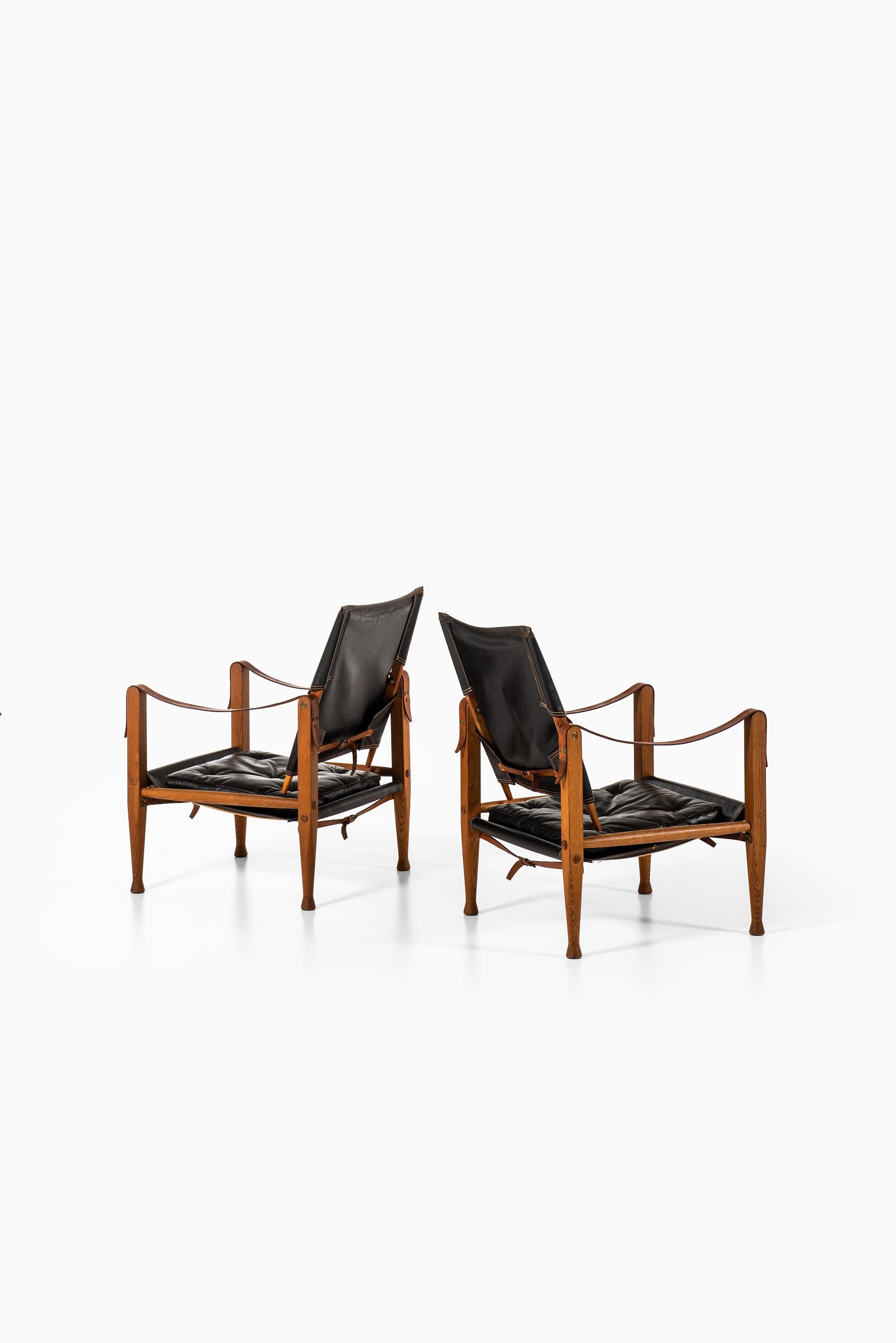 Kaare Klint Safari Chairs Produced by Rud Rasmussen in Denmark 2