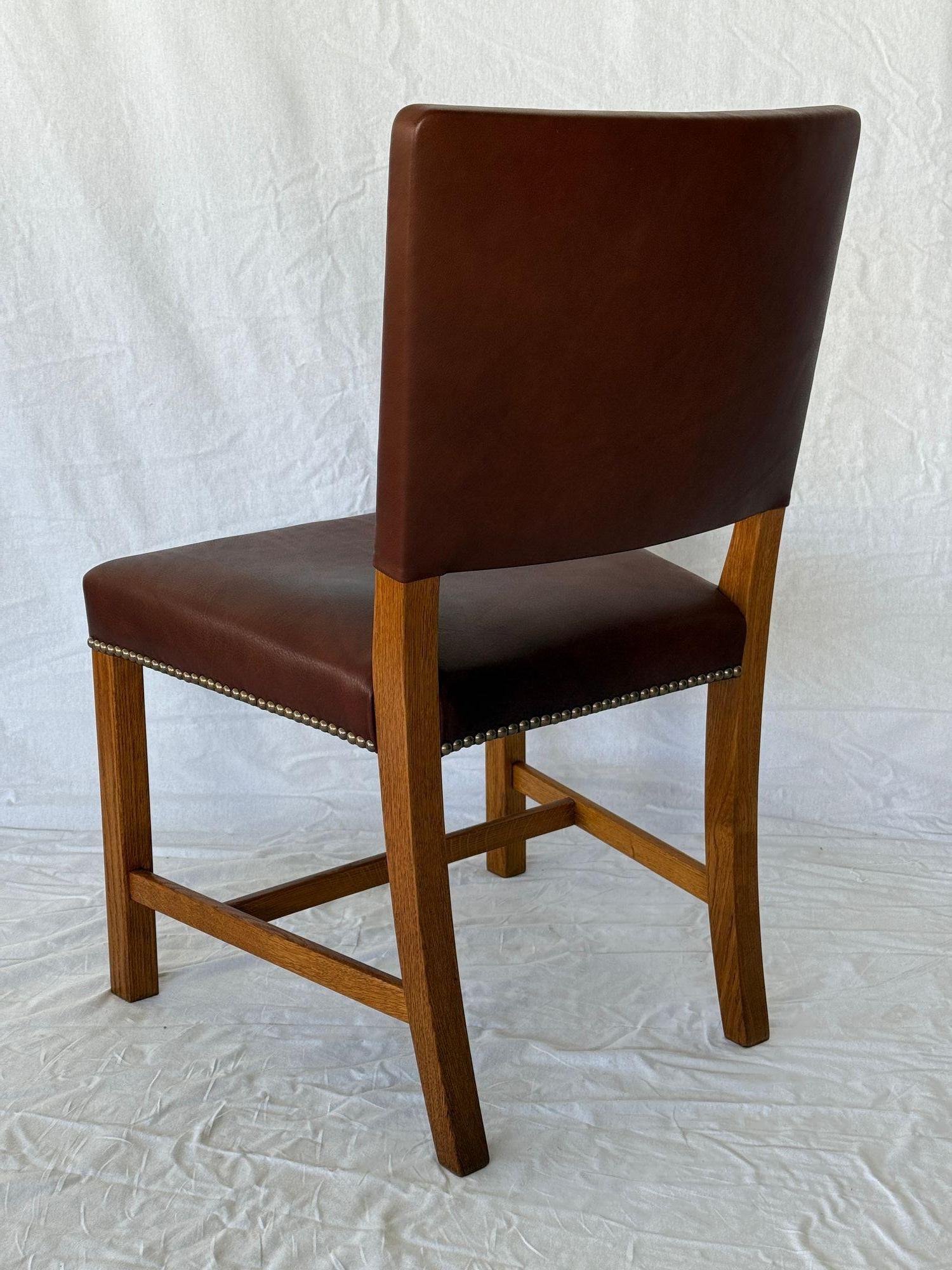 Scandinavian Modern Kaare Klint Side Chair - Rud Rasmussen For Sale