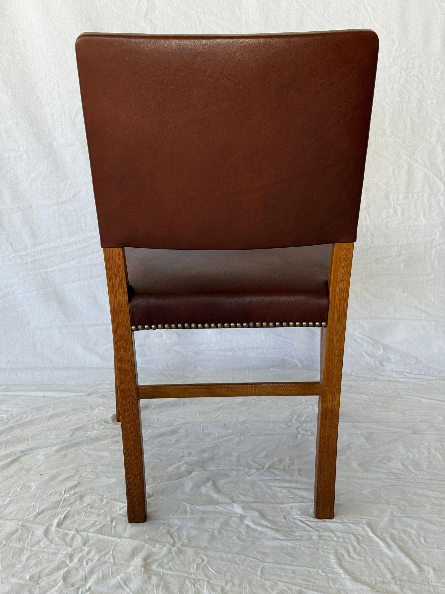 Danish Kaare Klint Side Chair - Rud Rasmussen For Sale