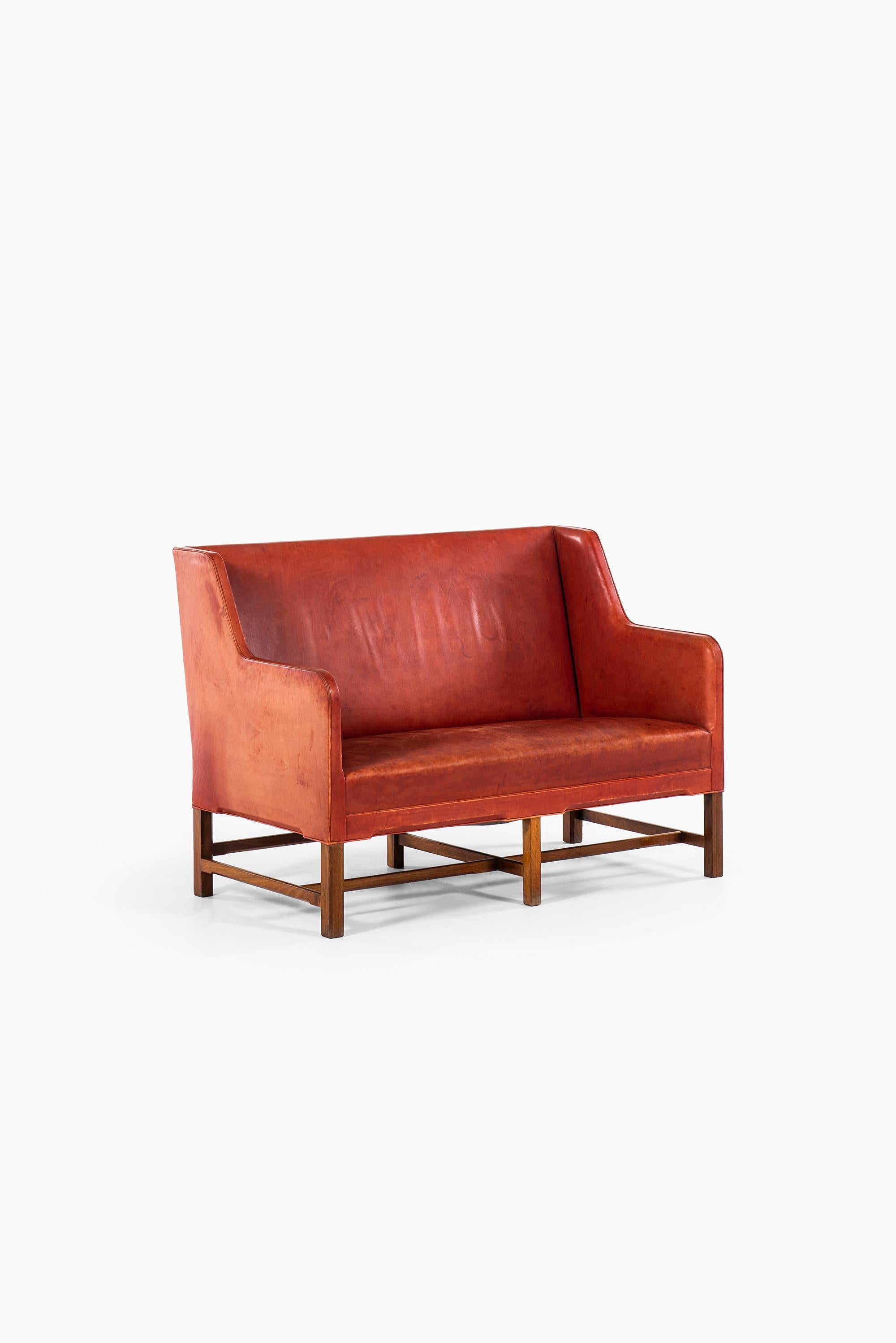 Mid-20th Century Kaare Klint Sofa Model No 5011 Produced by Rud. Rasmussen in Denmark