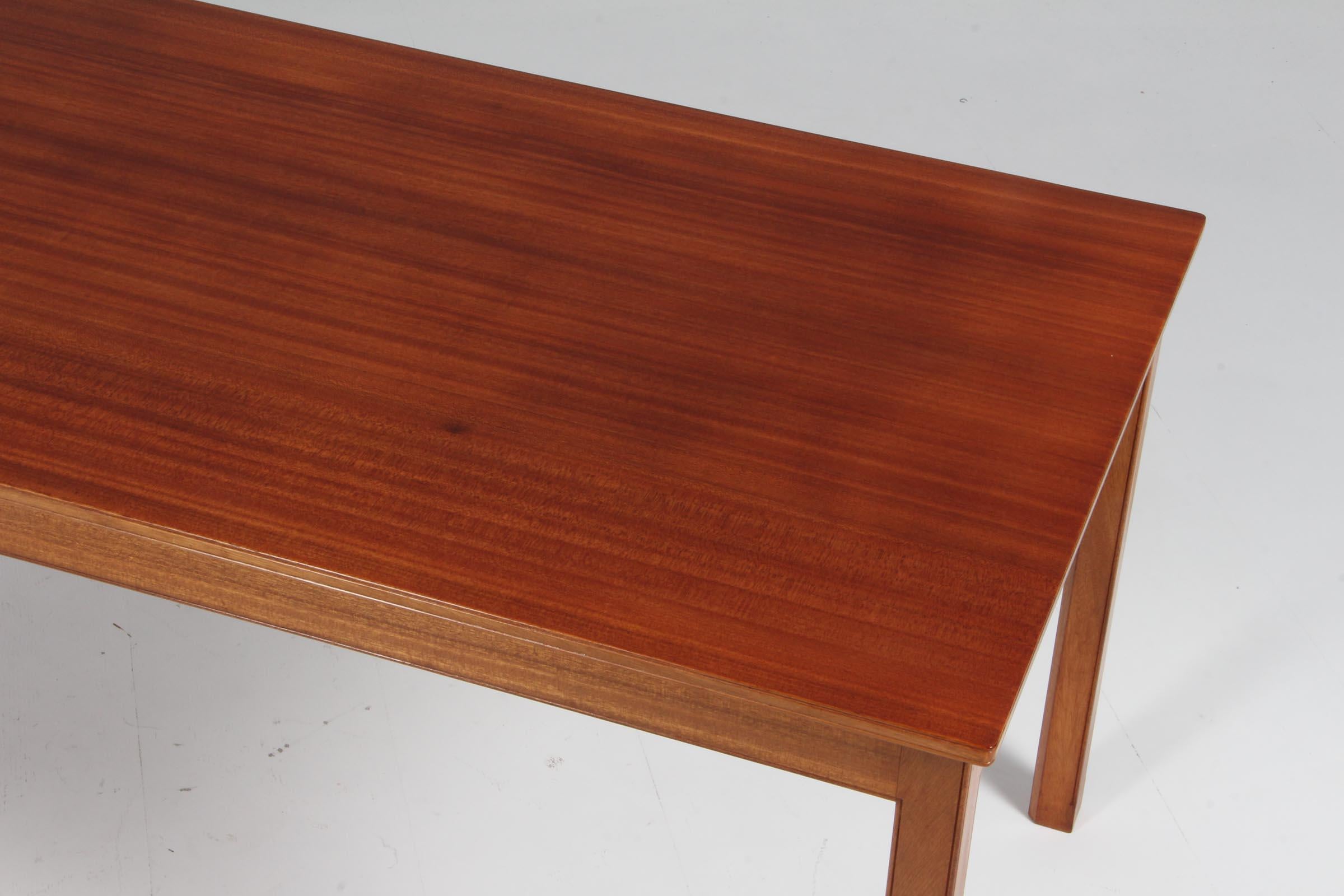Scandinavian Modern Kaare Klint Sofa Table, Cuba Mahogany For Sale