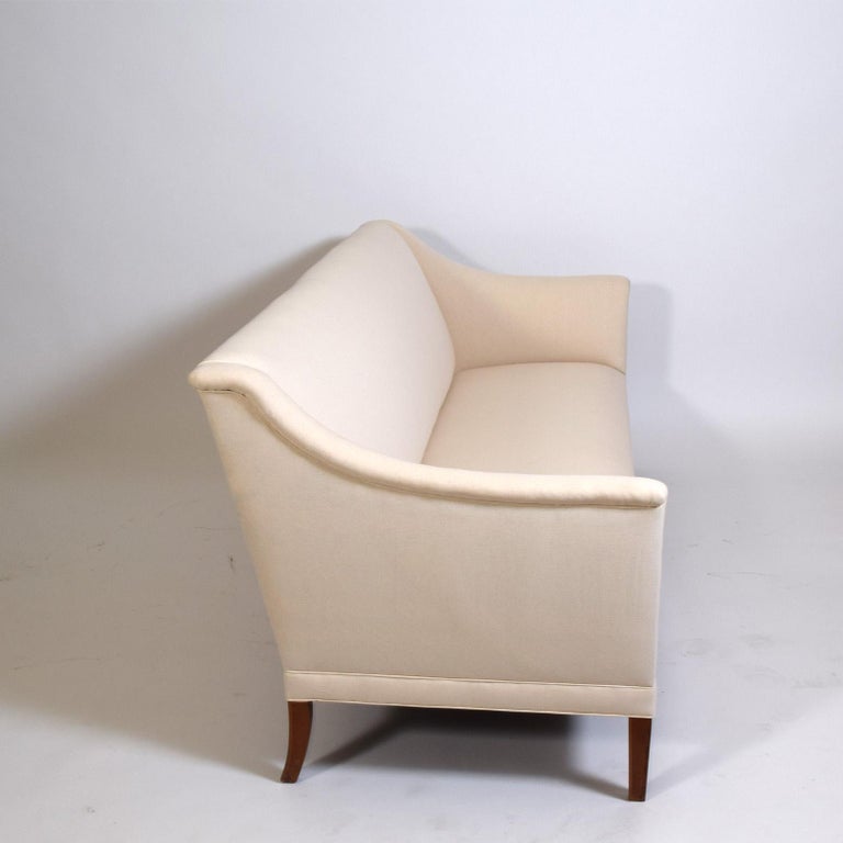 Scandinavian Modern Kaare Klint Three-Seat Sofas for Rud. Rasmussen 1940 For Sale