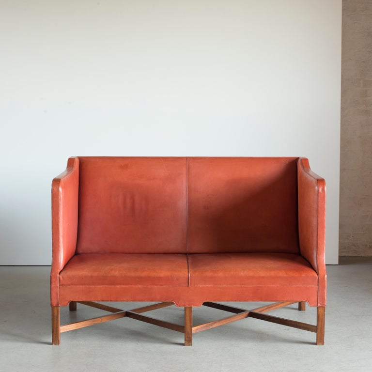 Kaare Klint Two-Seat Sofa for Rud. Rasmussen For Sale at 1stDibs | rud  rasmussen, kåre klint sofa, kaare klint sofa
