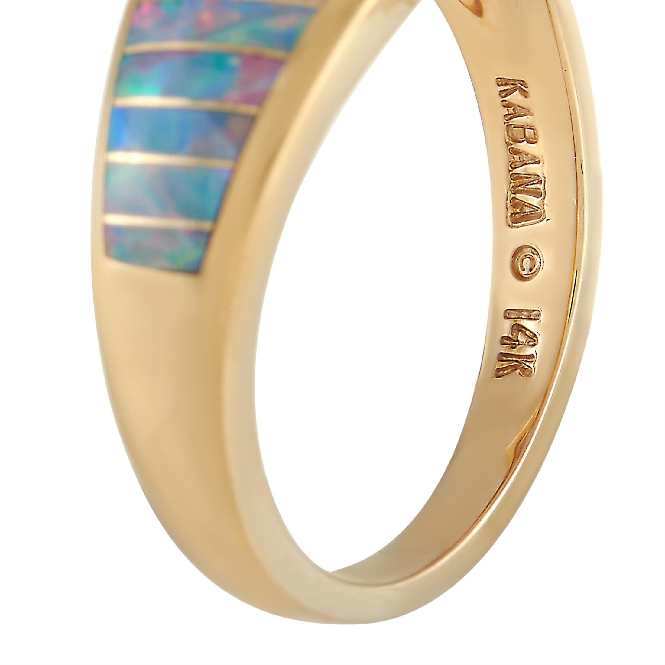 kabana tanzanite opal ring