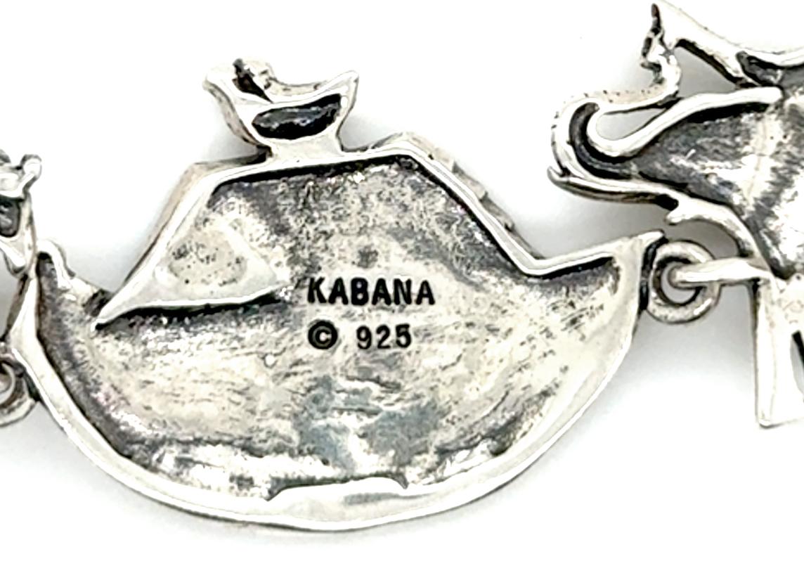 Kabana Noah's Ark Bible Charm Bracelet Sterling Silver Animals For Sale 2